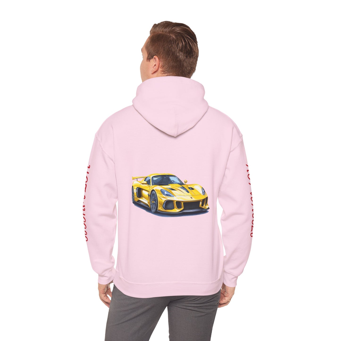 Princess Grace Hot Wheels Unisex Hoodie Cool Automotive Sweatshirt for Car Enthusiasts