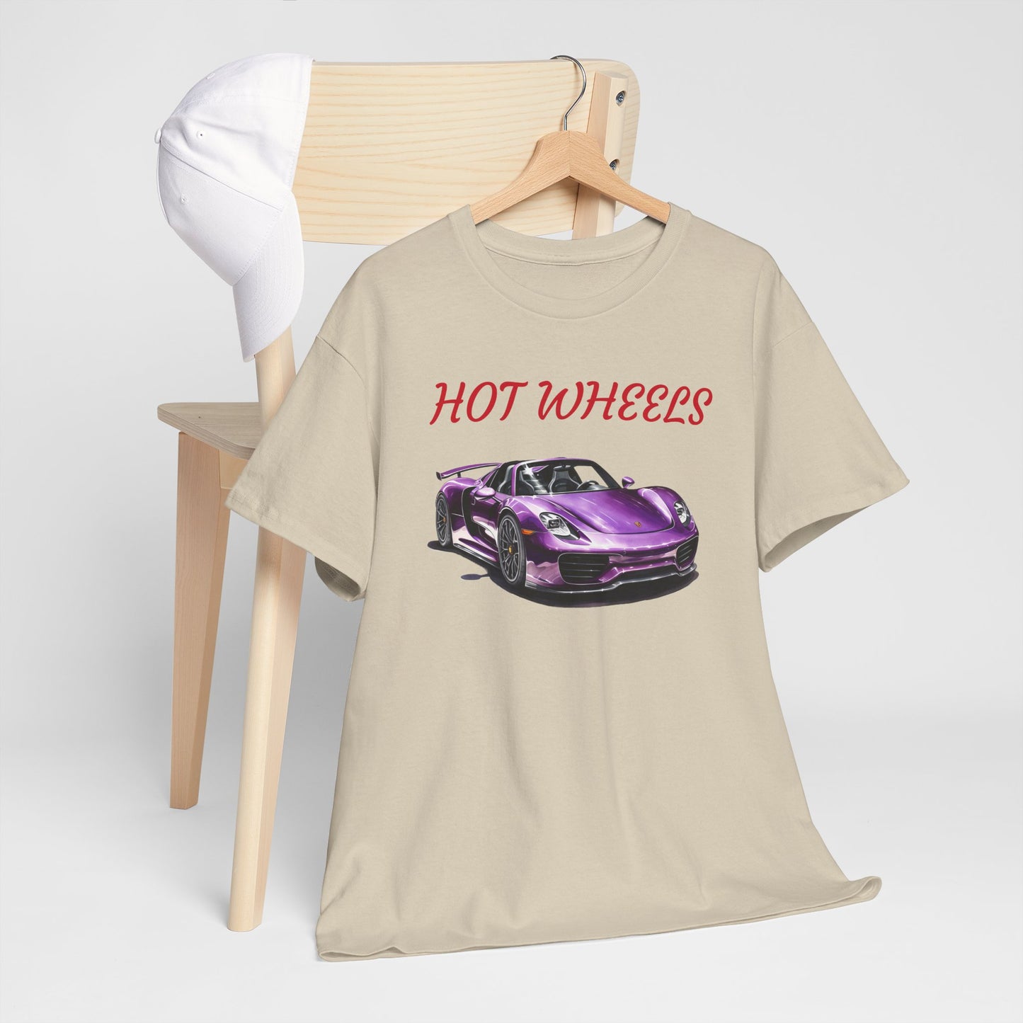 Princess Grace Hot Wheels Unisex Heavy Cotton Tee Perfect for Car Enthusiasts
