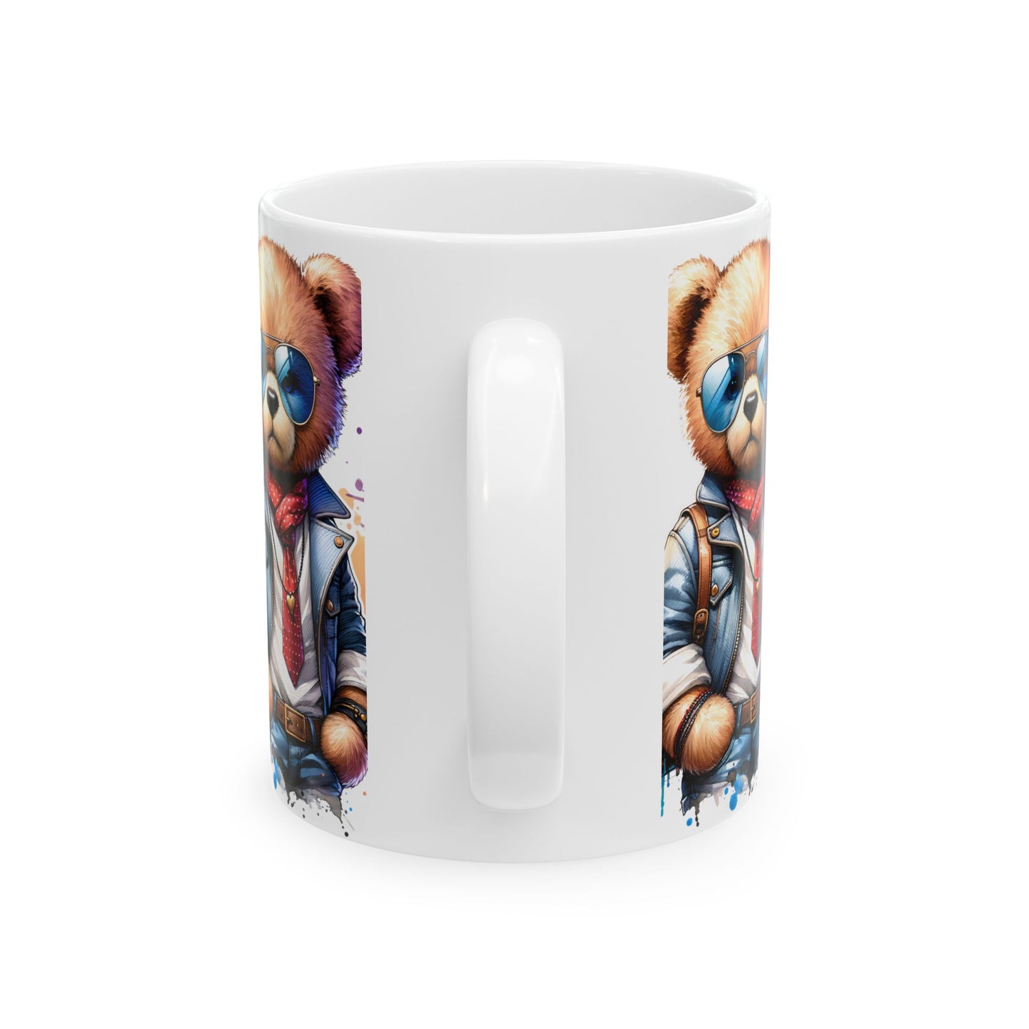 Princess Grace Cool Teddy Bear Ceramic Mug