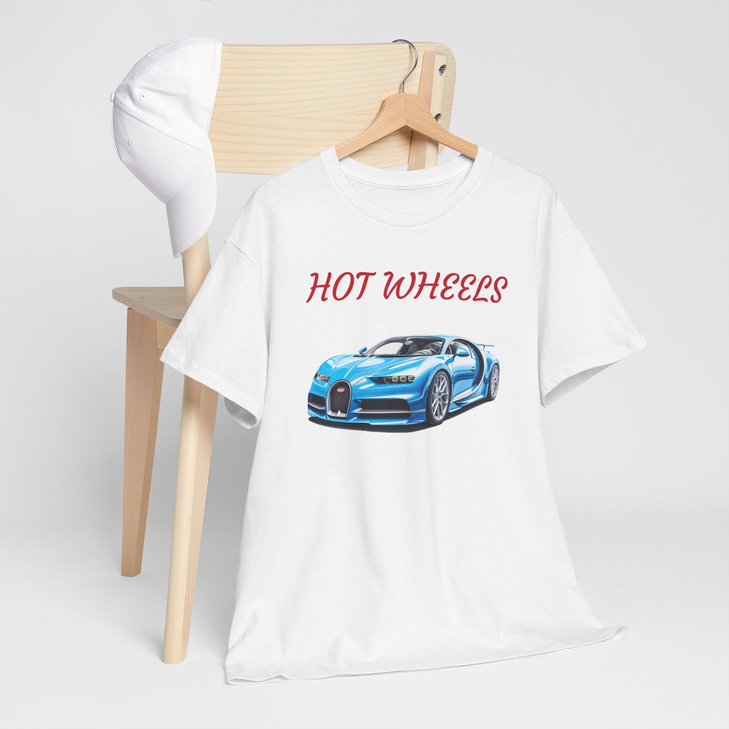 Princess Grace Cool Car Lover Unisex Heavy Cotton Tee Hot Wheels Graphic T-Shirt