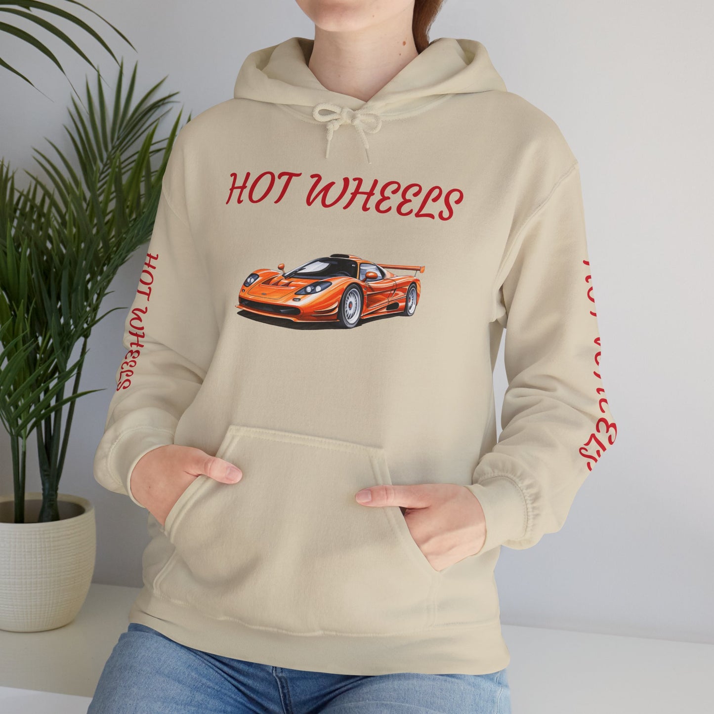 Princess Grace Hot Wheels Unisex Heavy Blend Hooded Sweatshirt Vintage Car Design