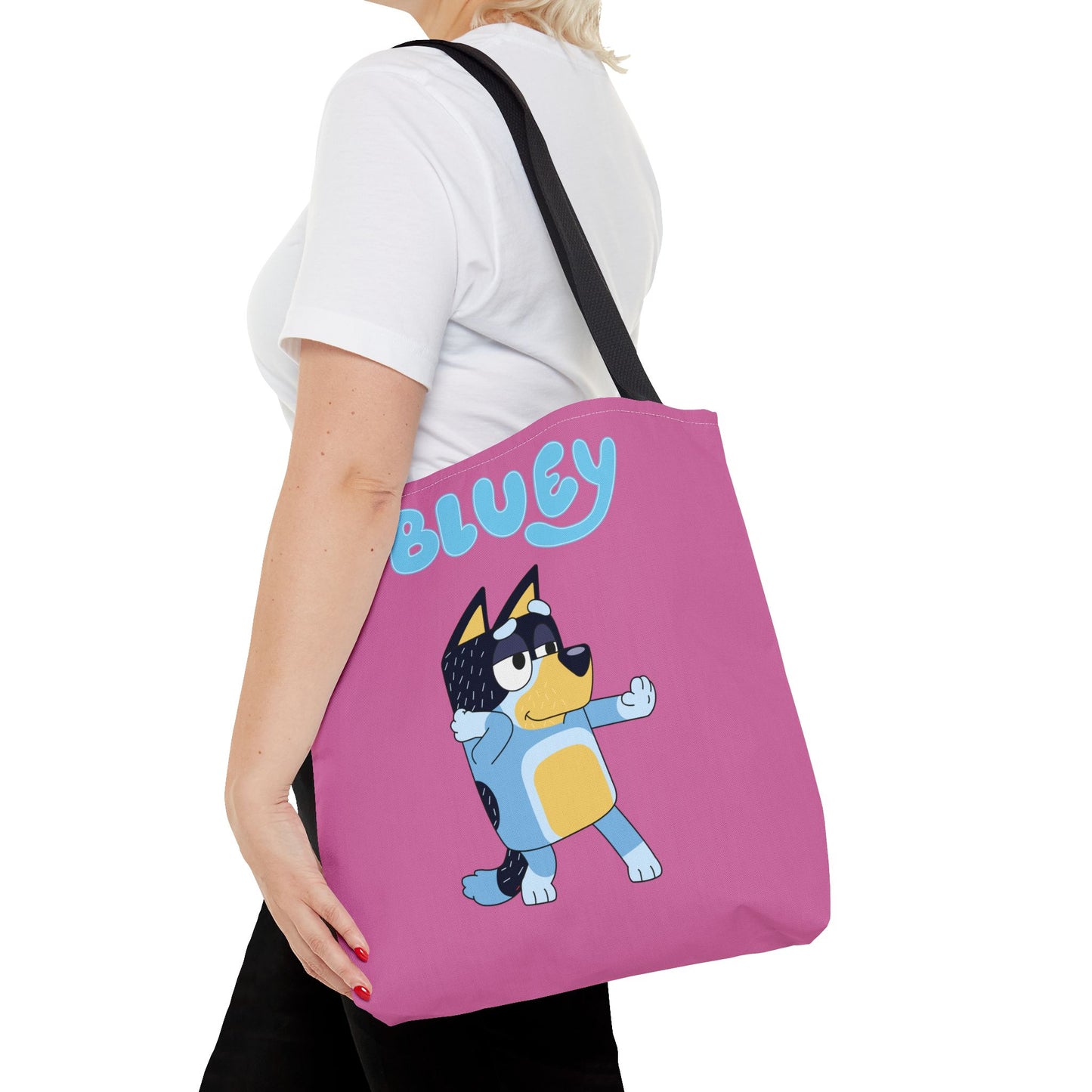 Princess Grace Bluey Character Tote Bag Fun and Playful Design for Dog Lovers