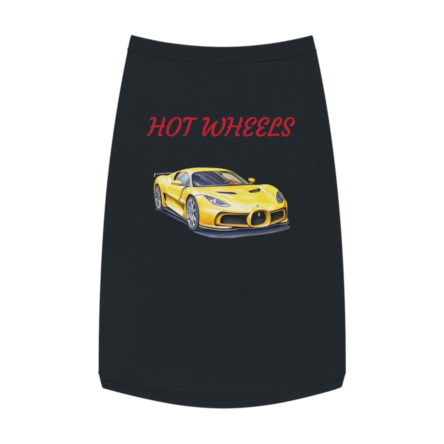 Princess Grace Hot Wheels Pet Tank Top Stylish Dog Apparel for Car Lovers