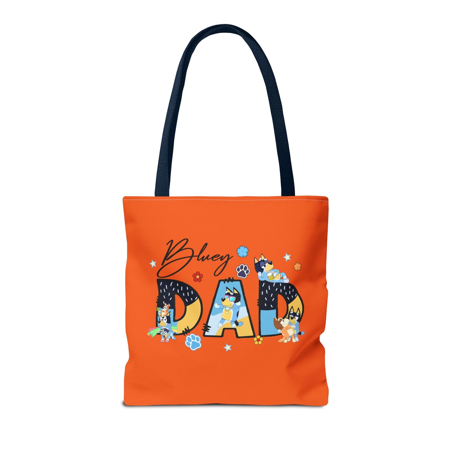 Princess Grace Bluey Dad Tote Bag Fun Playful Gift for Dog Lovers