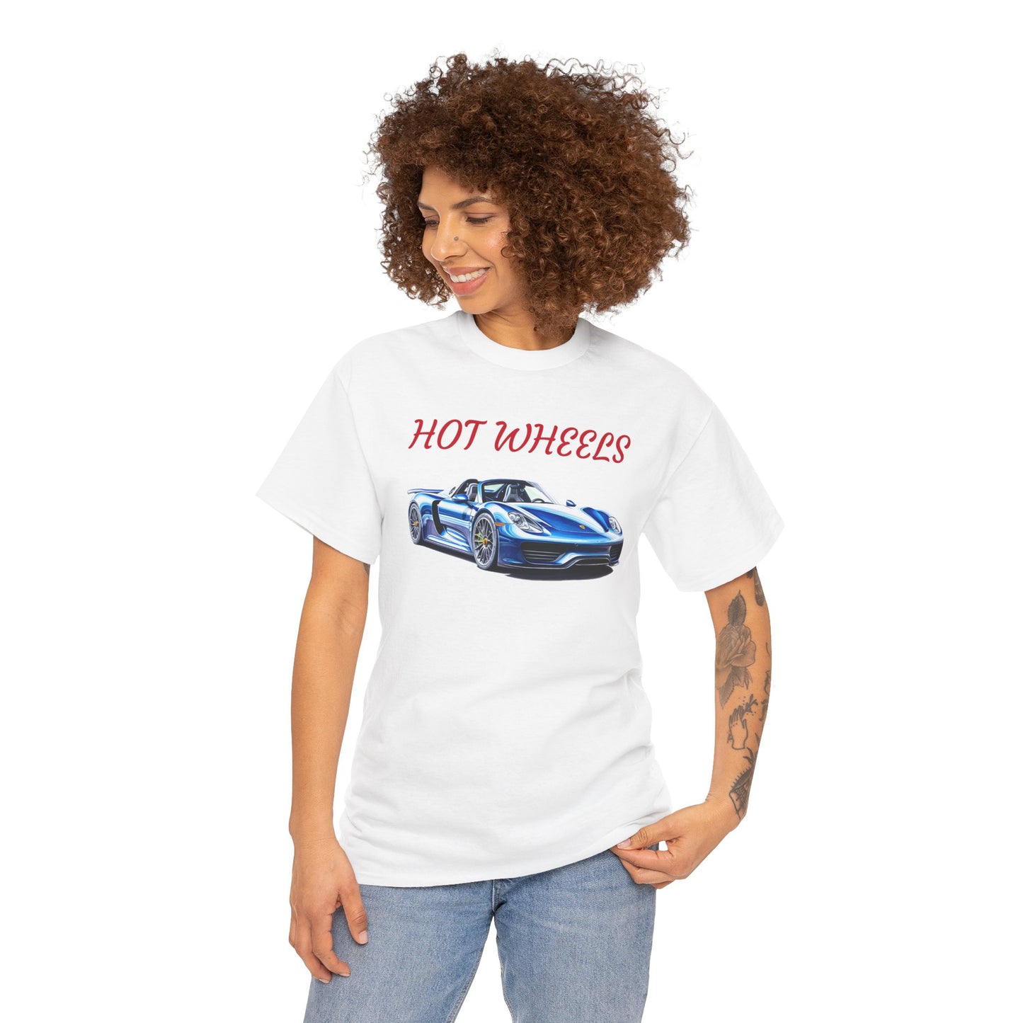 Princess Grace Hot Wheels Unisex Heavy Cotton Tee Perfect Gift for Car Enthusiasts