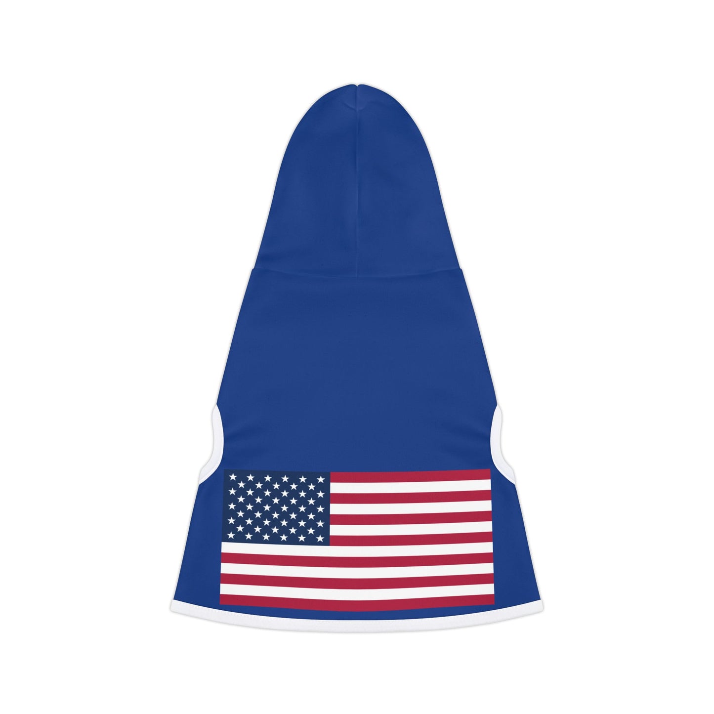 Princess Grace Patriotic Pet Hoodie with American Flag Design