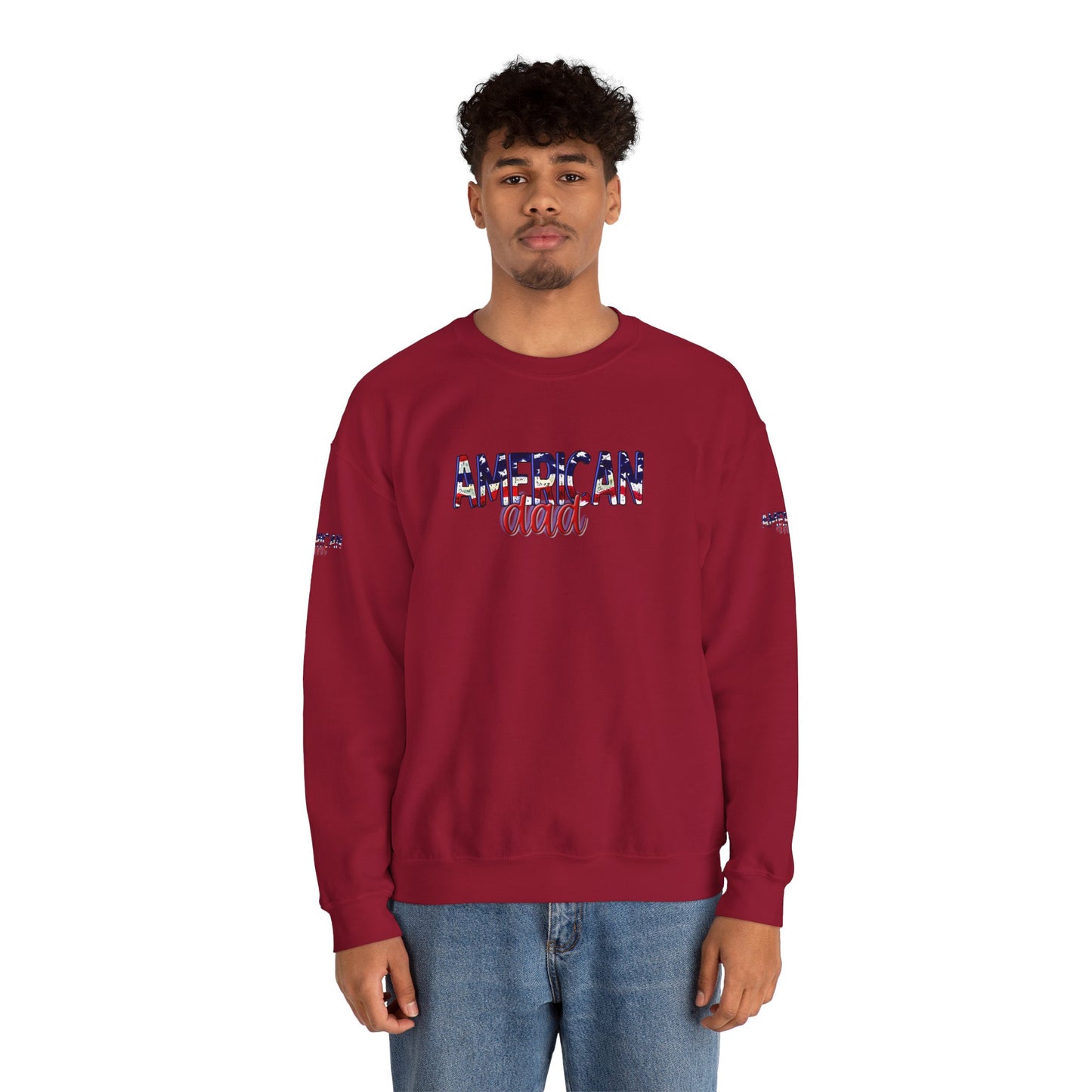 Princess Grace American Dad Unisex Crewneck Sweatshirt Patriotic Gift for Father's Day