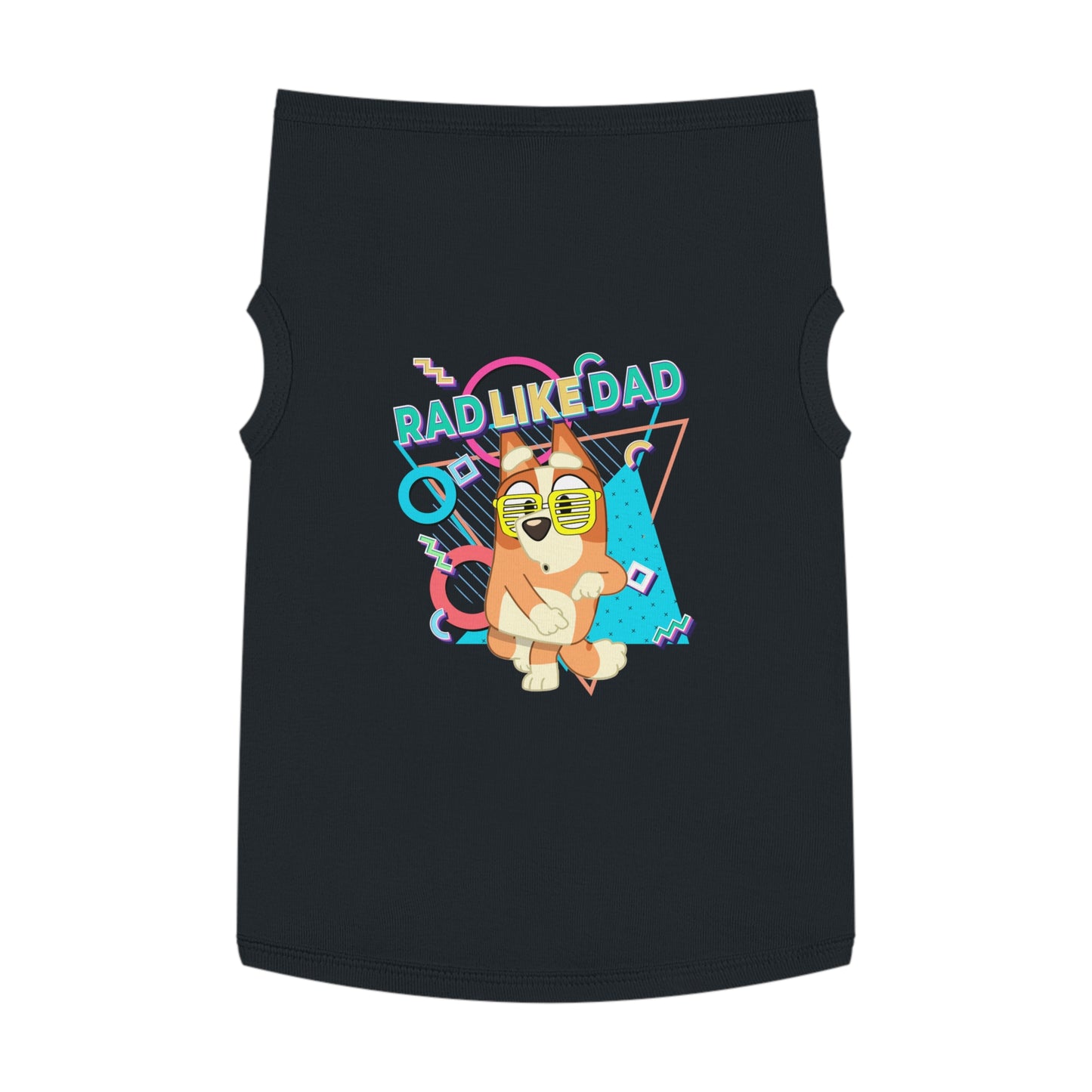 Princess Grace Rad Like Dad Pet Tank Top Cool Dog Apparel for Pet Lovers