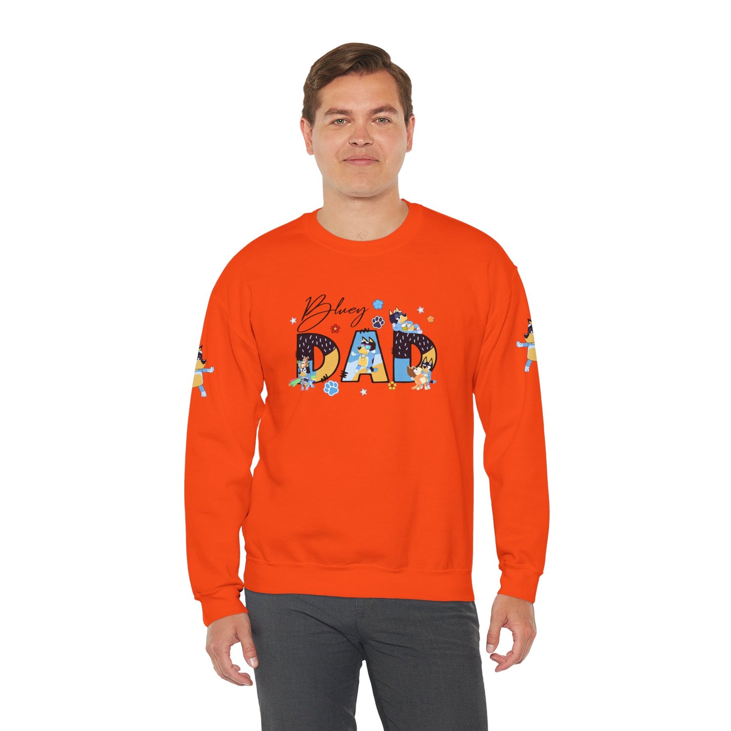 Princess Grace Bluey Funny Bluey Dad Crewneck Sweatshirt for Dads