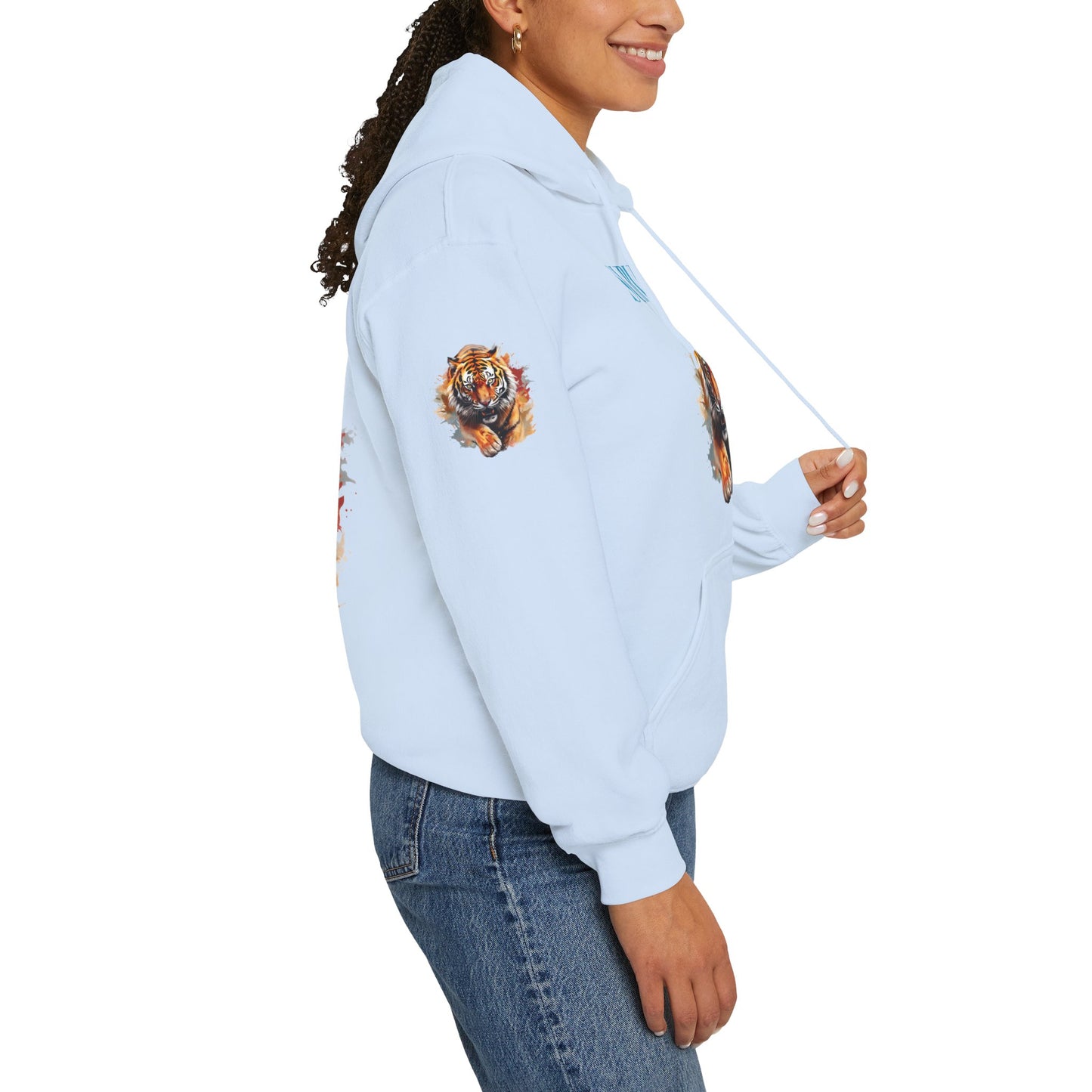 Princess Grace Survive Tiger Unisex Heavy Blend Hoodie Fierce & Inspirational Sweatshirt