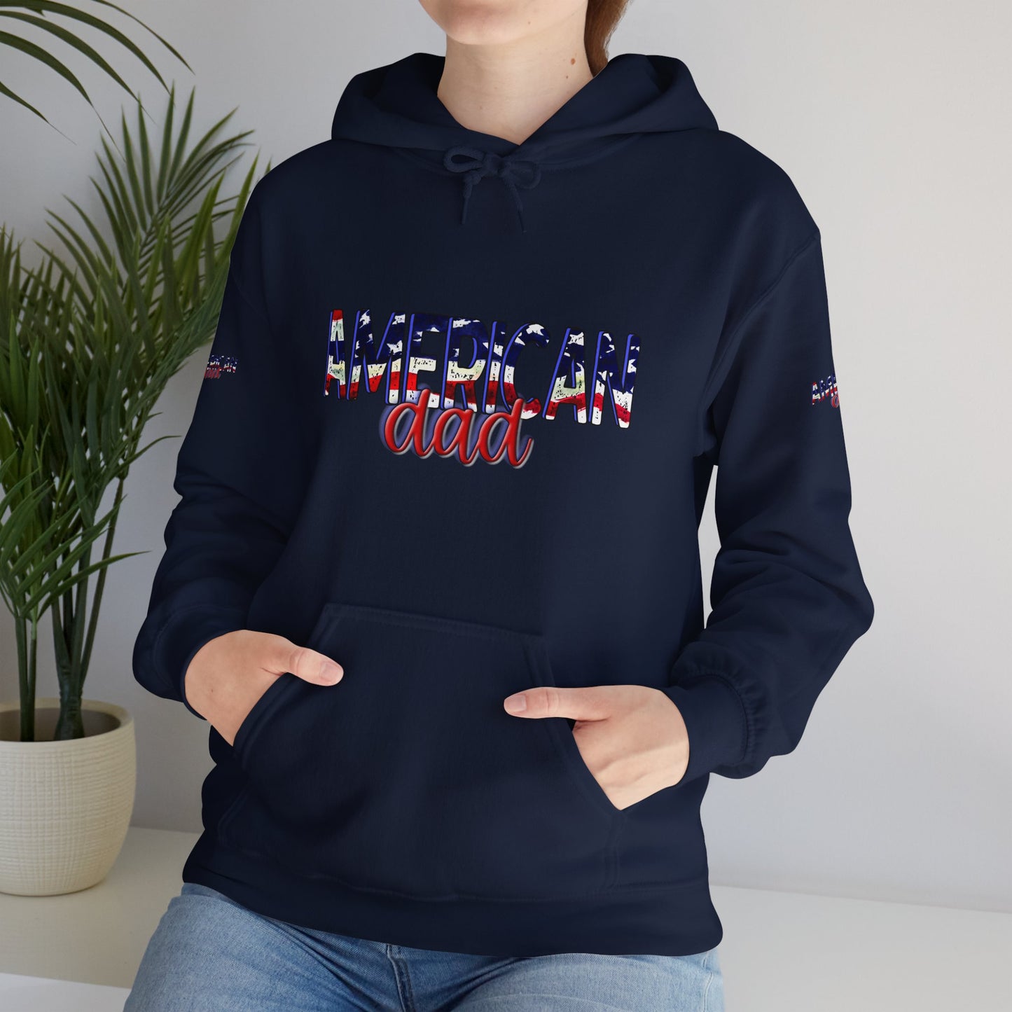 Princess Grace Patriotic American Dad Hooded Sweatshirt