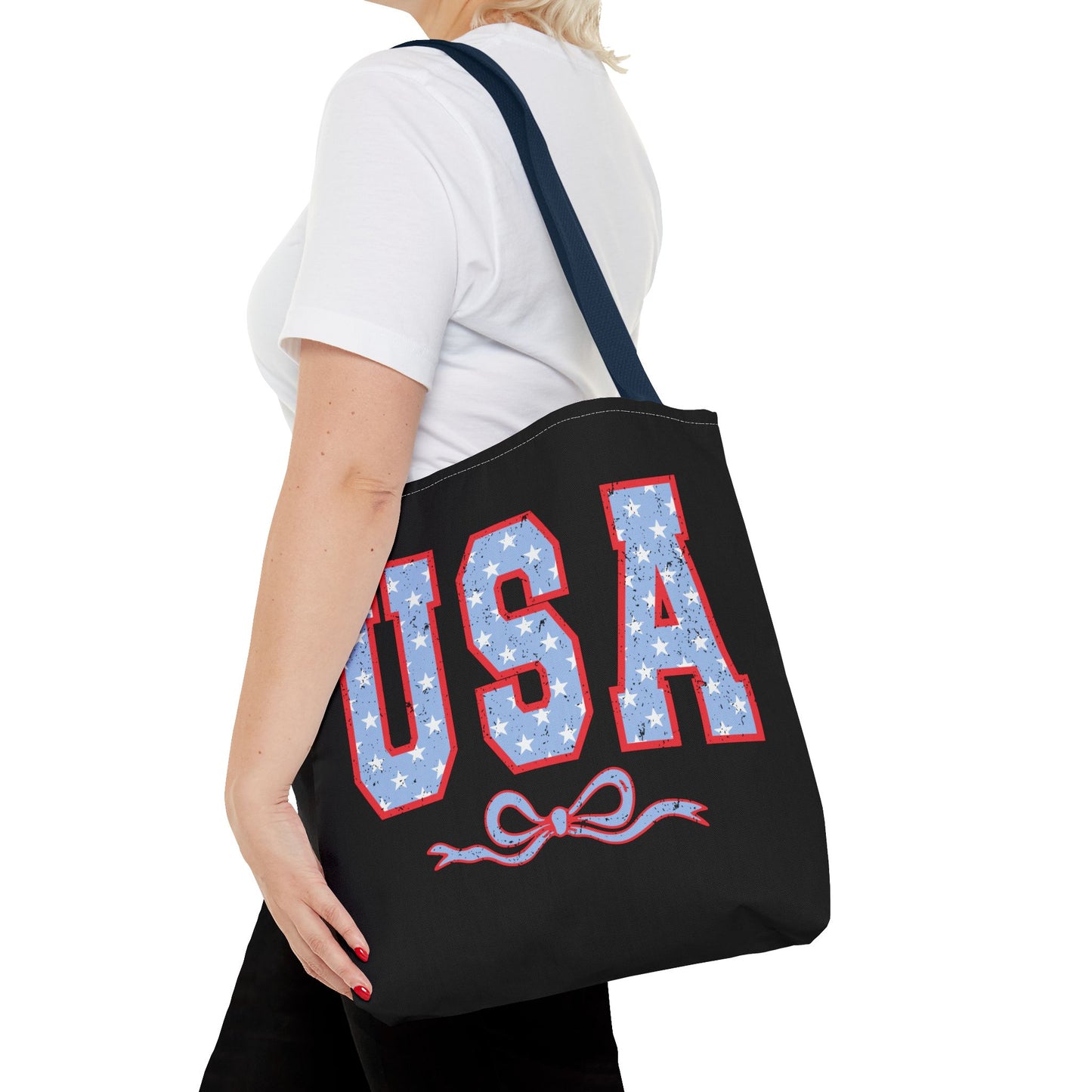 Princess Grace Patriotic USA Tote Bag Stylish & Versatile for Celebrations