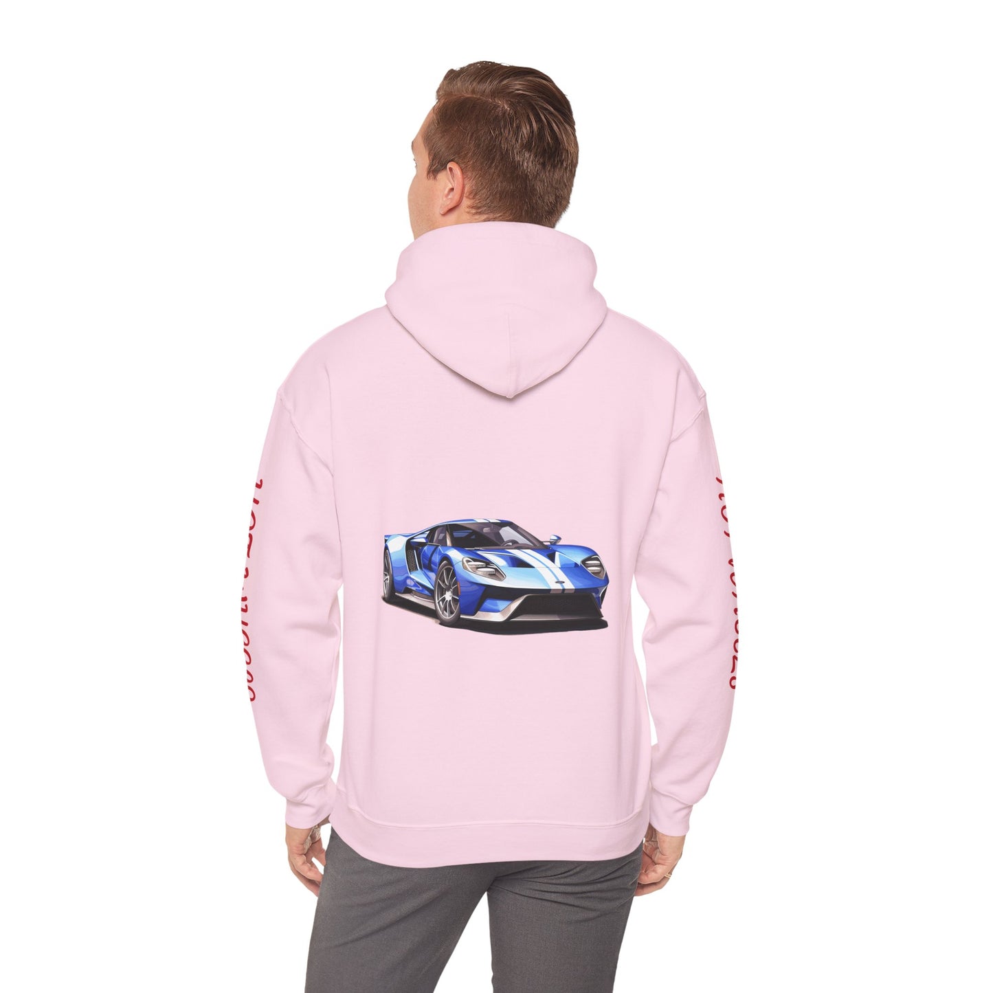 Princess Grace Hot Wheels Unisex Heavy Blend Hoodie Sporty Car Design for Car Enthusiasts