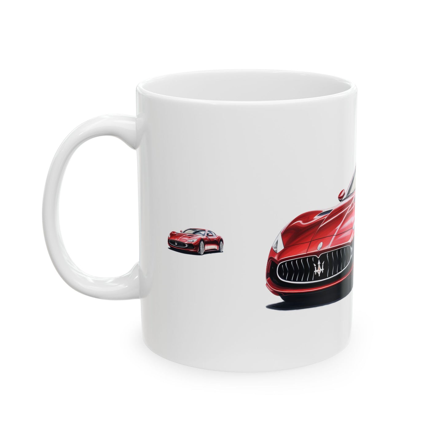 Princess Grace Luxury Sports Car Ceramic Mug Perfect for Car Enthusiasts, 11oz & 15oz Options