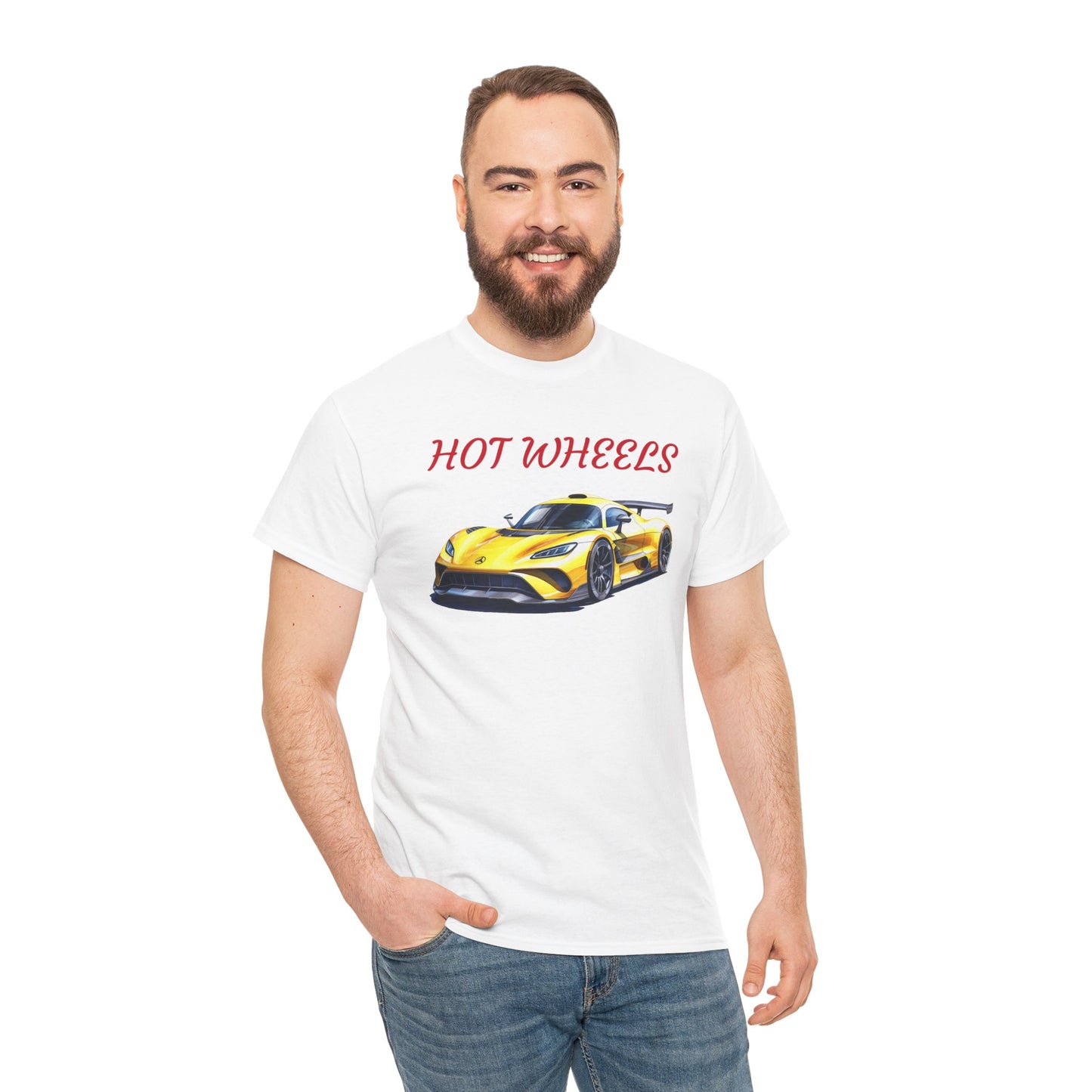Princess Grace Hot Wheels Unisex Heavy Cotton Tee Perfect for Car Enthusiasts