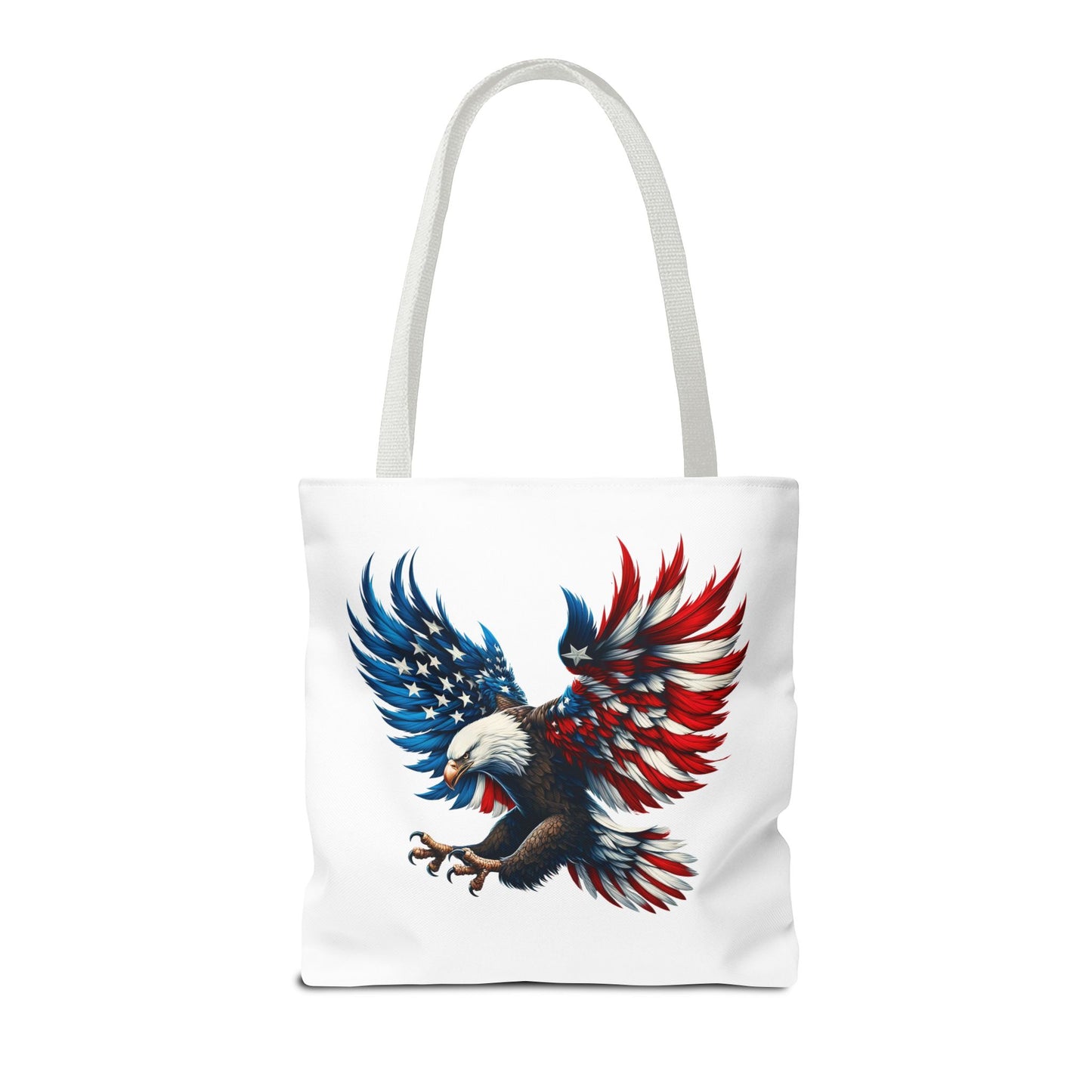 Princess Grace Patriotic American Eagle Tote Bag Bold Freedom Design