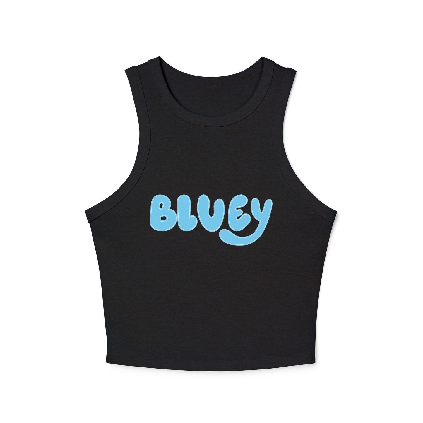 Princess Grace Cute Bluey Women's Micro Rib Racer Tank Top Summer Playwear