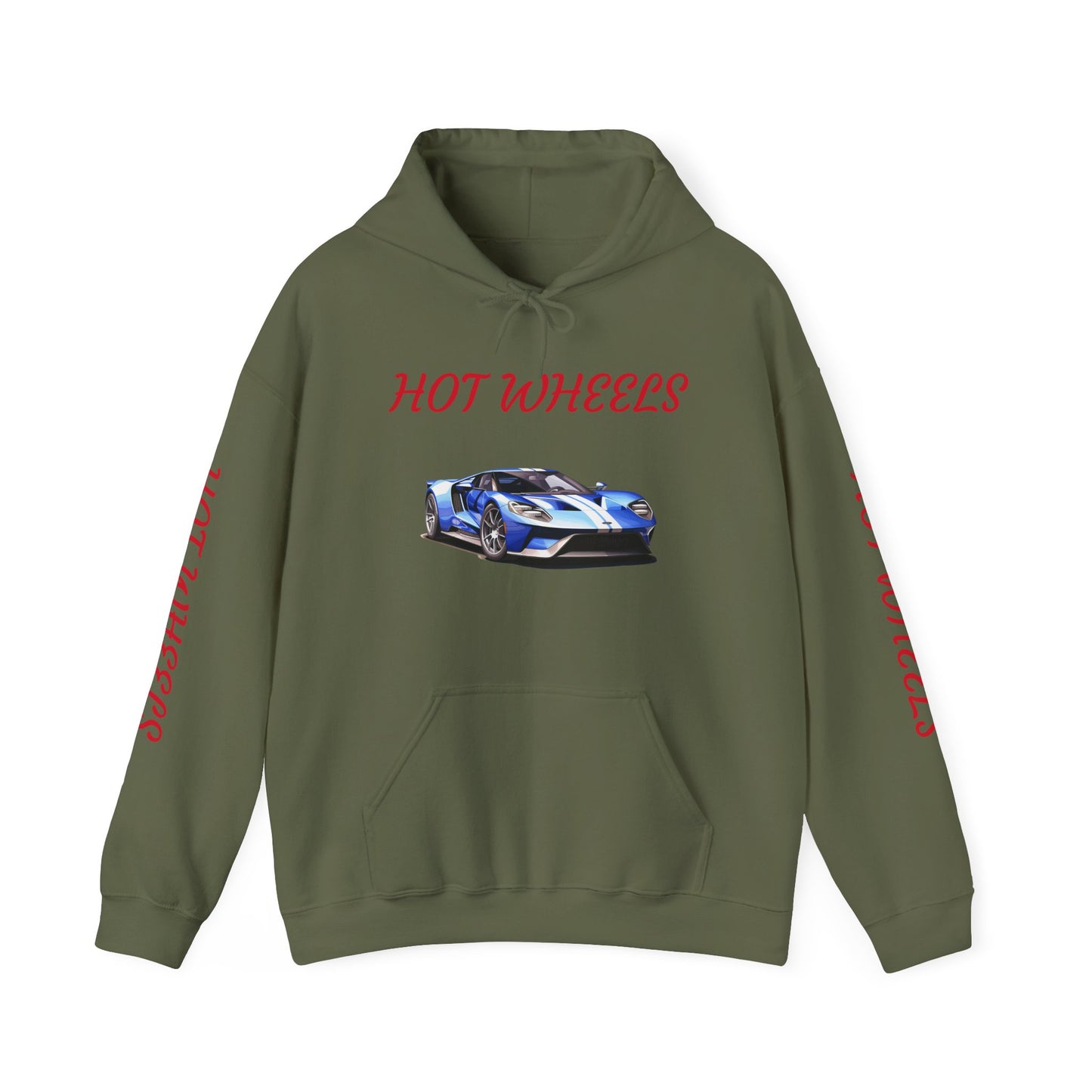 Princess Grace Hot Wheels Unisex Heavy Blend Hoodie Sporty Car Design for Car Enthusiasts