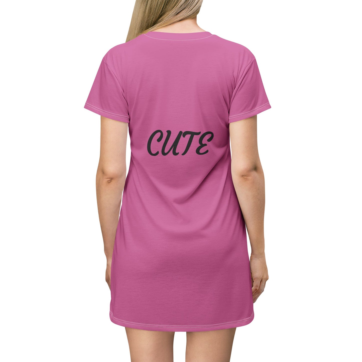 Princess Grace Cute Chic T-Shirt Dress for Casual Days