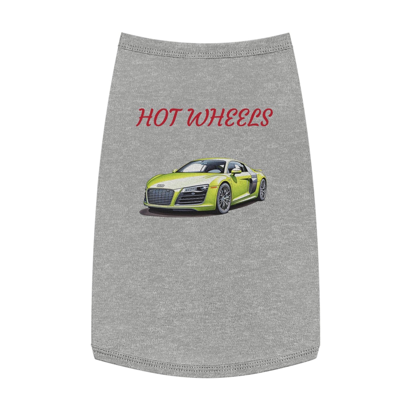 Princess Grace Hot Wheels Pet Tank Top Stylish Car Theme for Dog Lovers