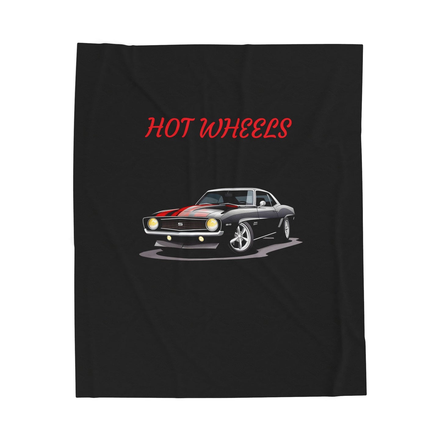 Princess Grace Hot Wheels Velveteen Plush Blanket Cozy Throw for Car Enthusiasts