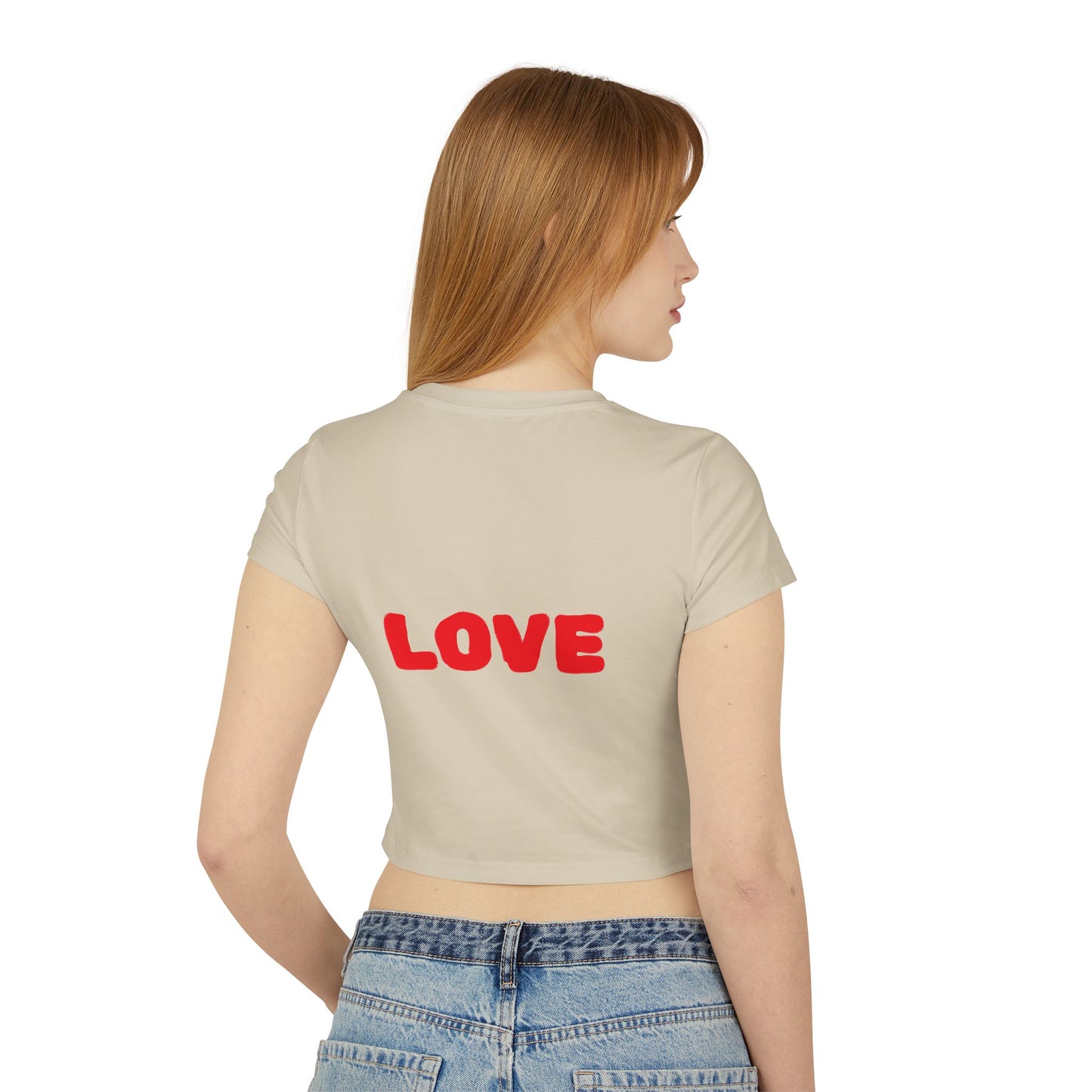 Princess Grace Cute Cat Love Women's Baby Tee Perfect Gift for Cat Lovers