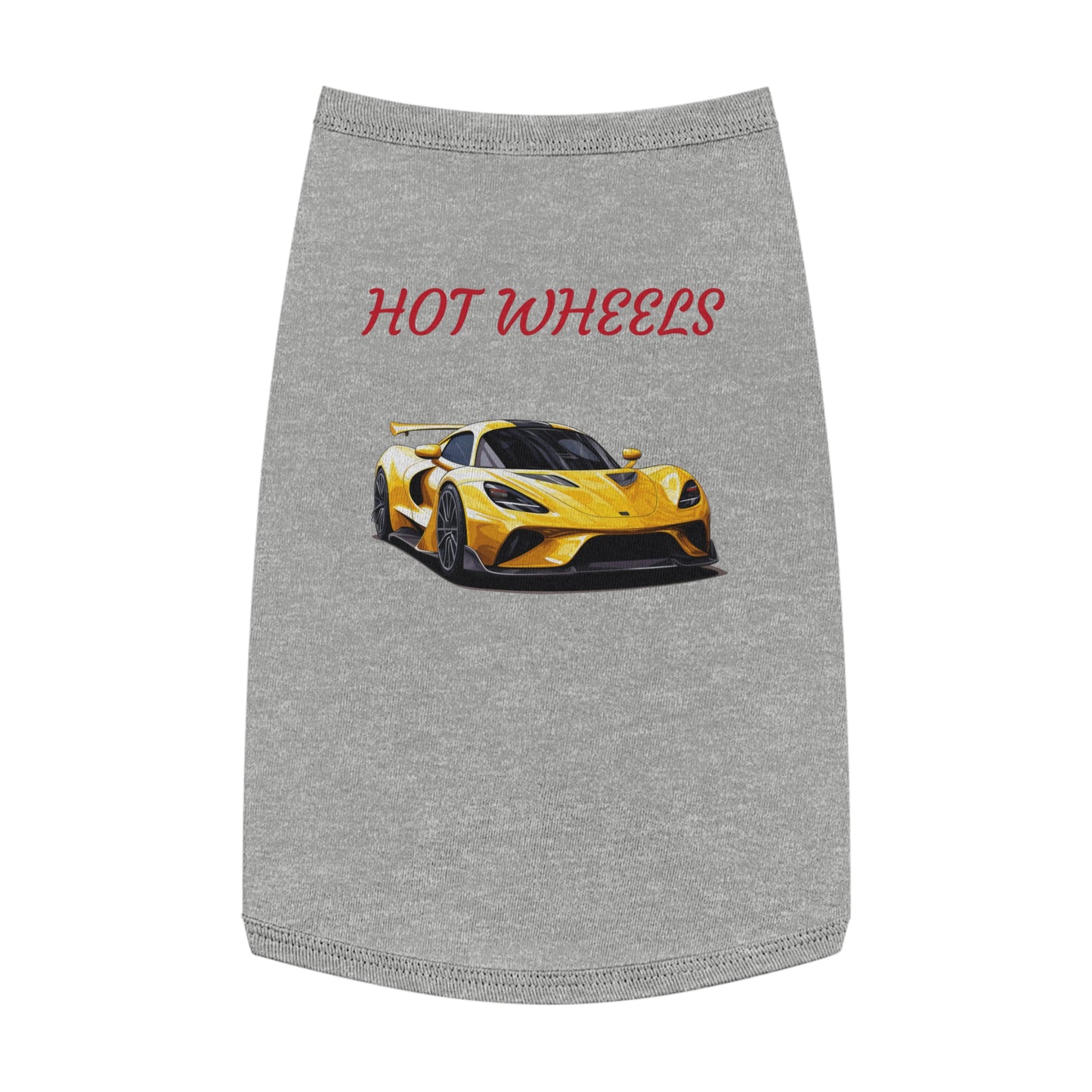 Princess Grace Hot Wheels Pet Tank Top Stylish Automotive Dog Shirt for Car Lovers