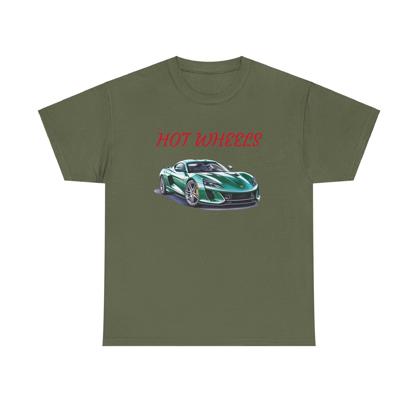 Princess Grace Hot Wheels Unisex Heavy Cotton Tee Car Lovers T-Shirt for Enthusiasts