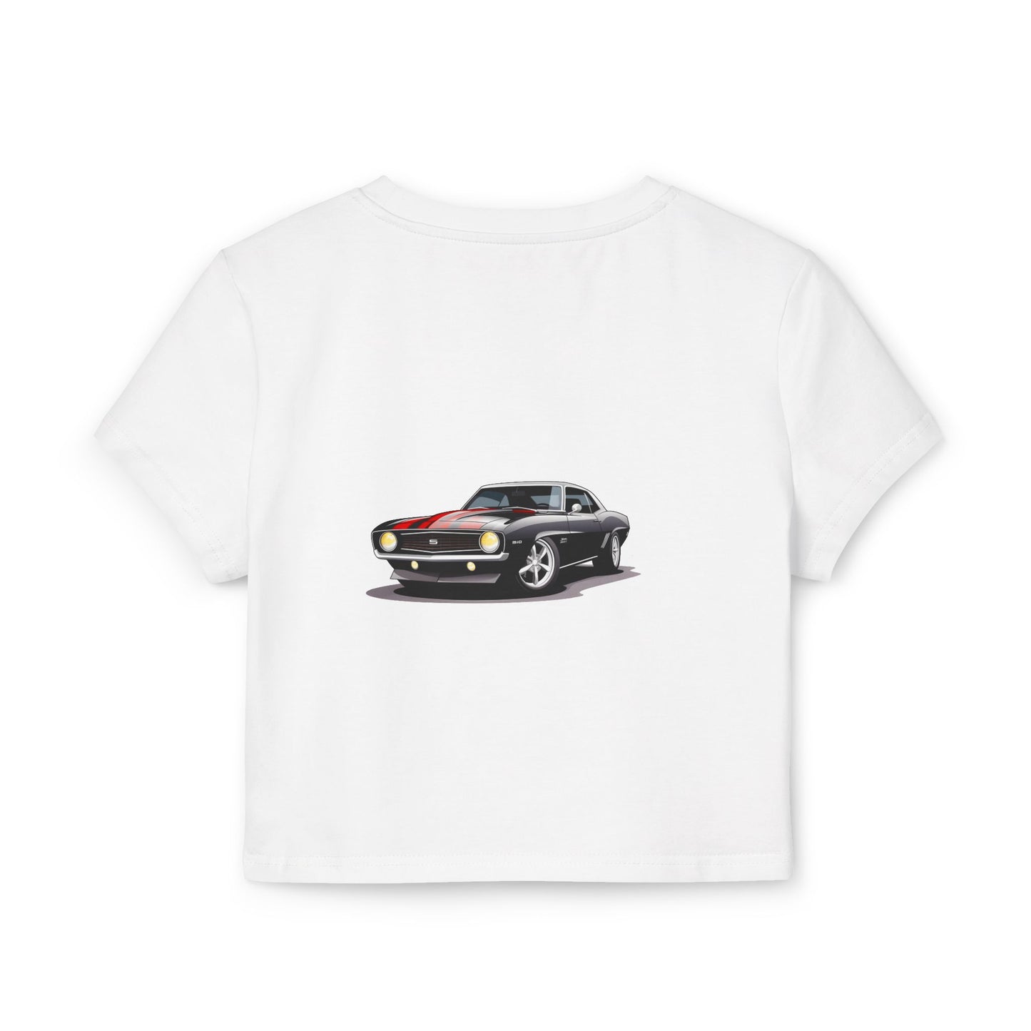 Princess Grace Retro Hot Wheels Women's Baby Tee Perfect for Car Lovers & Everyday Style