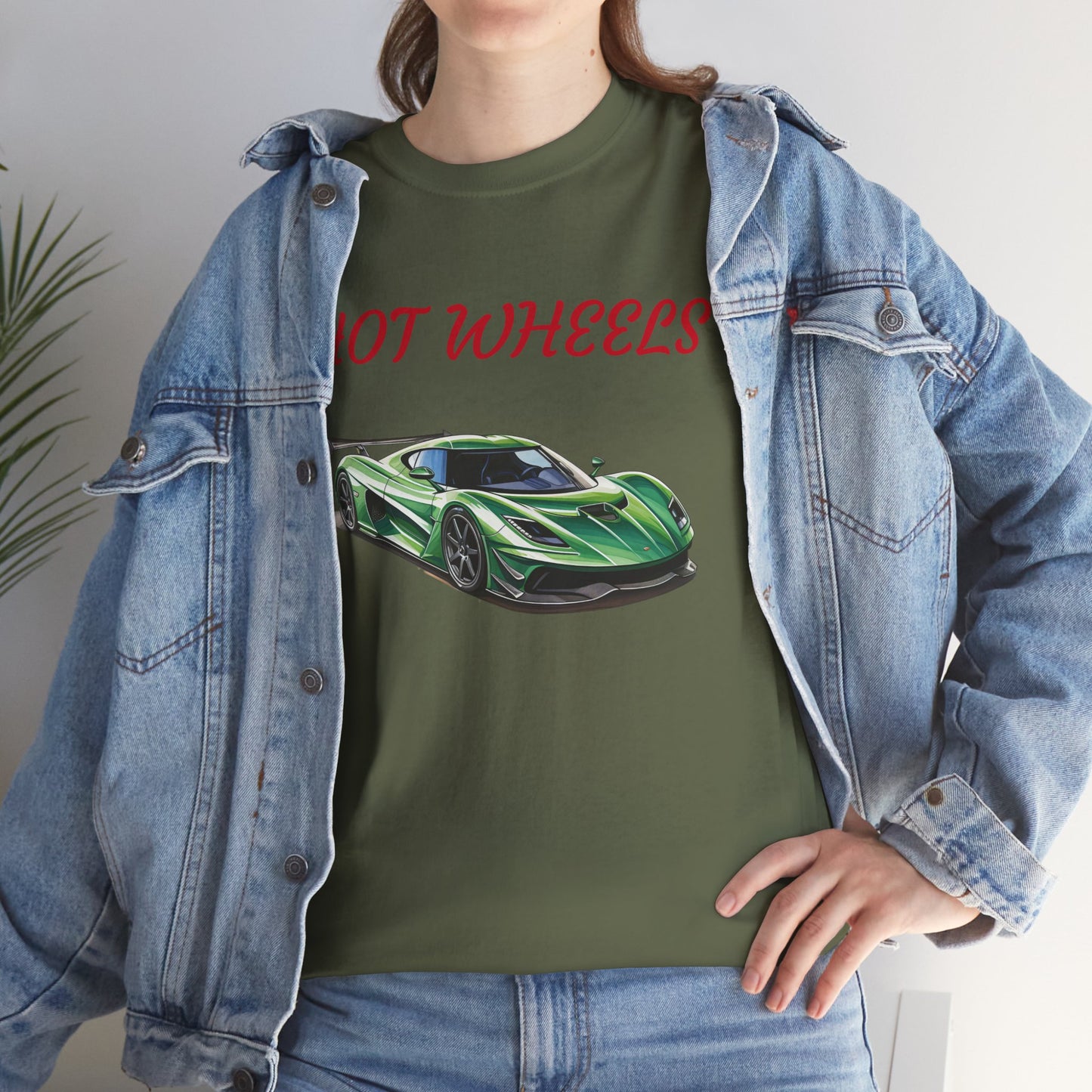 Princess Grace Hot Wheels Unisex Heavy Cotton Tee Car Enthusiast Shirt