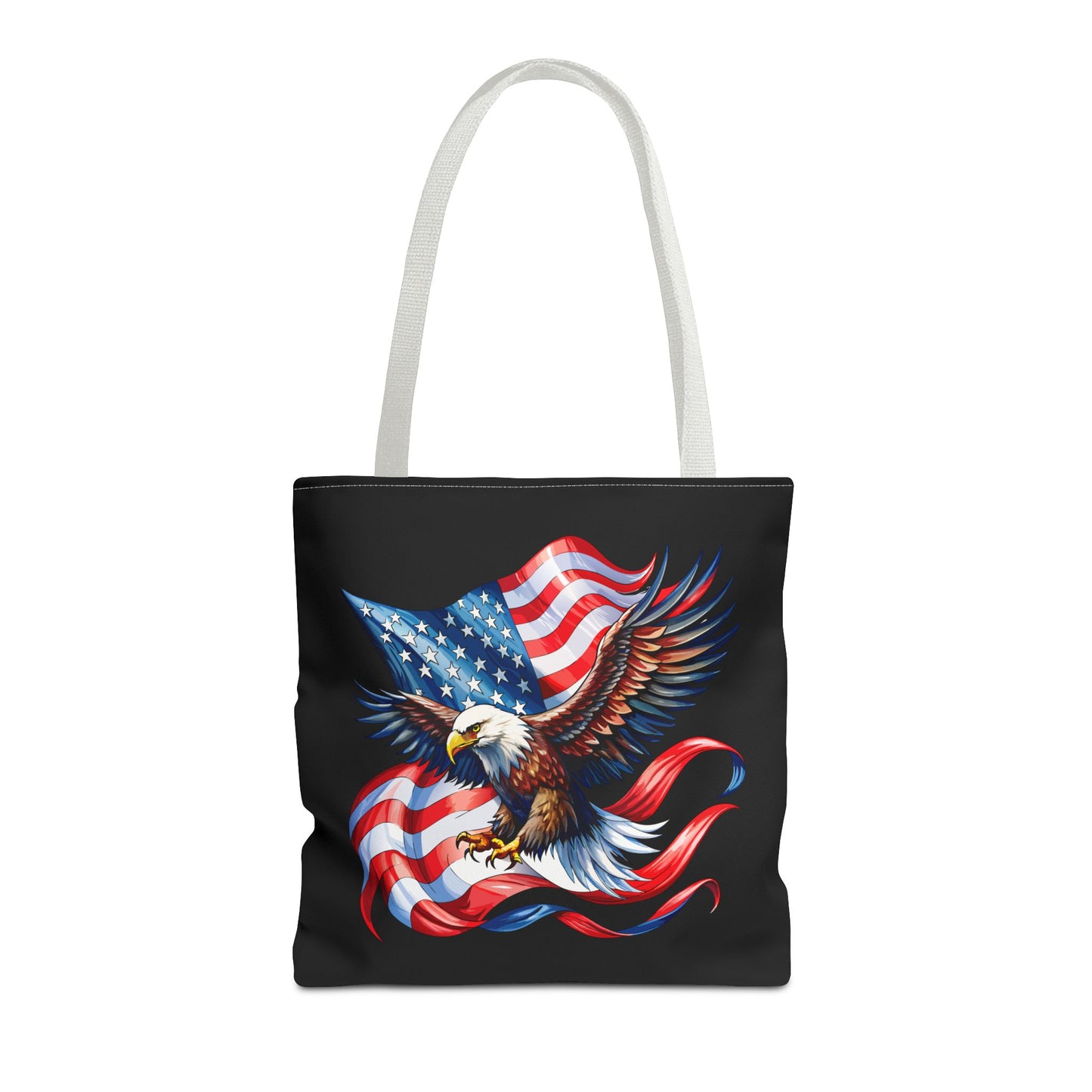 Princess Grace Patriotic Eagle Tote Bag Perfect for Fourth of July and Memorial Day