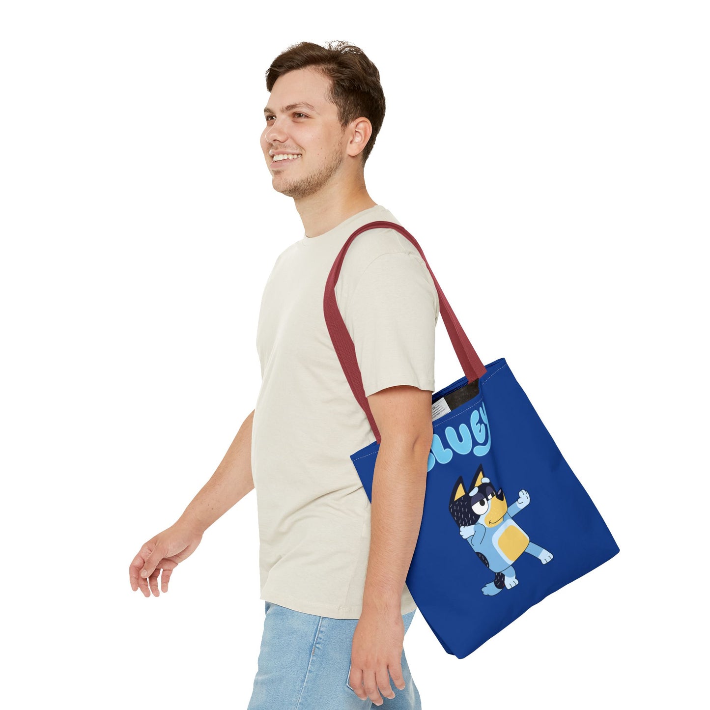 Princess Grace Bluey Character Tote Bag Fun and Playful Design for Young Fans
