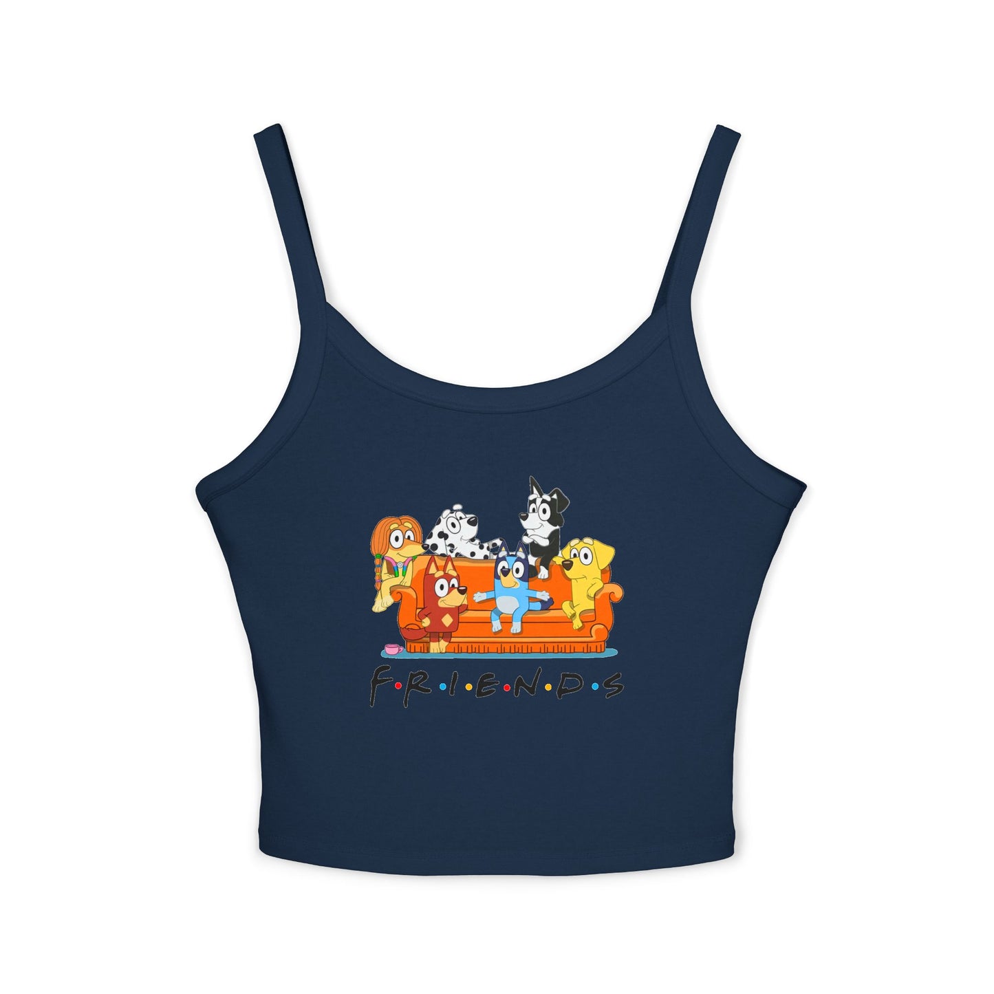 Princess Grace Bluey & Friends Women's Spaghetti Strap Tank Top