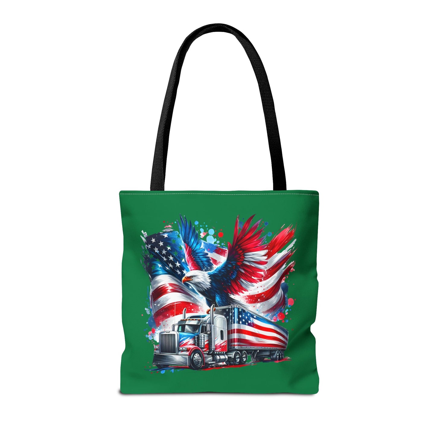 Princess Grace Patriotic Eagle Truck Tote Bag Celebrate Freedom and Adventure