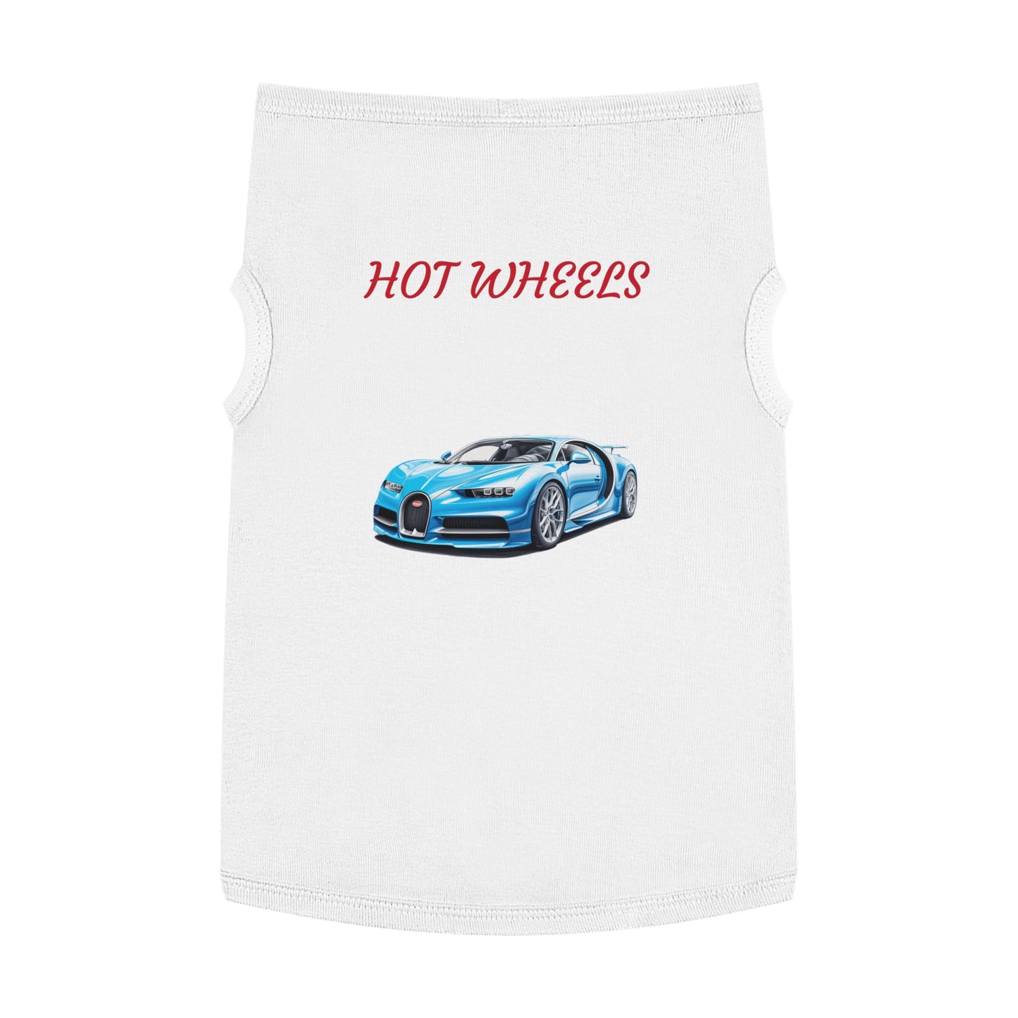 Princess Grace Hot Wheels Pet Tank Top Sporty Style for Car Lovers