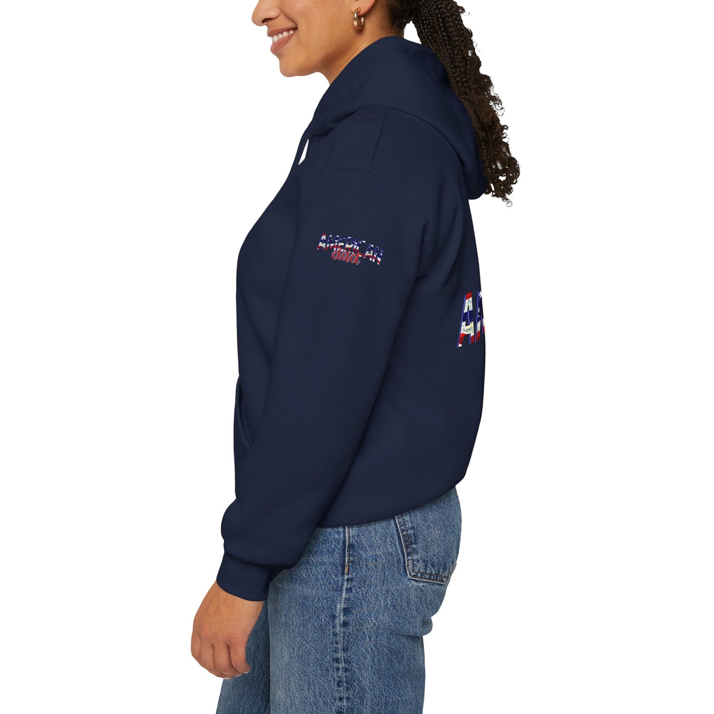 Princess Grace Patriotic American Dad Hooded Sweatshirt
