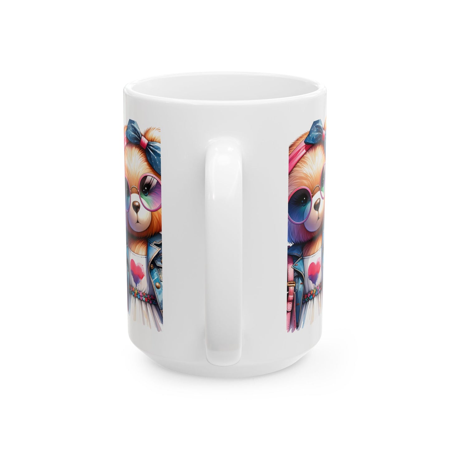 Princess Grace Cute Bear Themed Ceramic Mug 11oz & 15oz