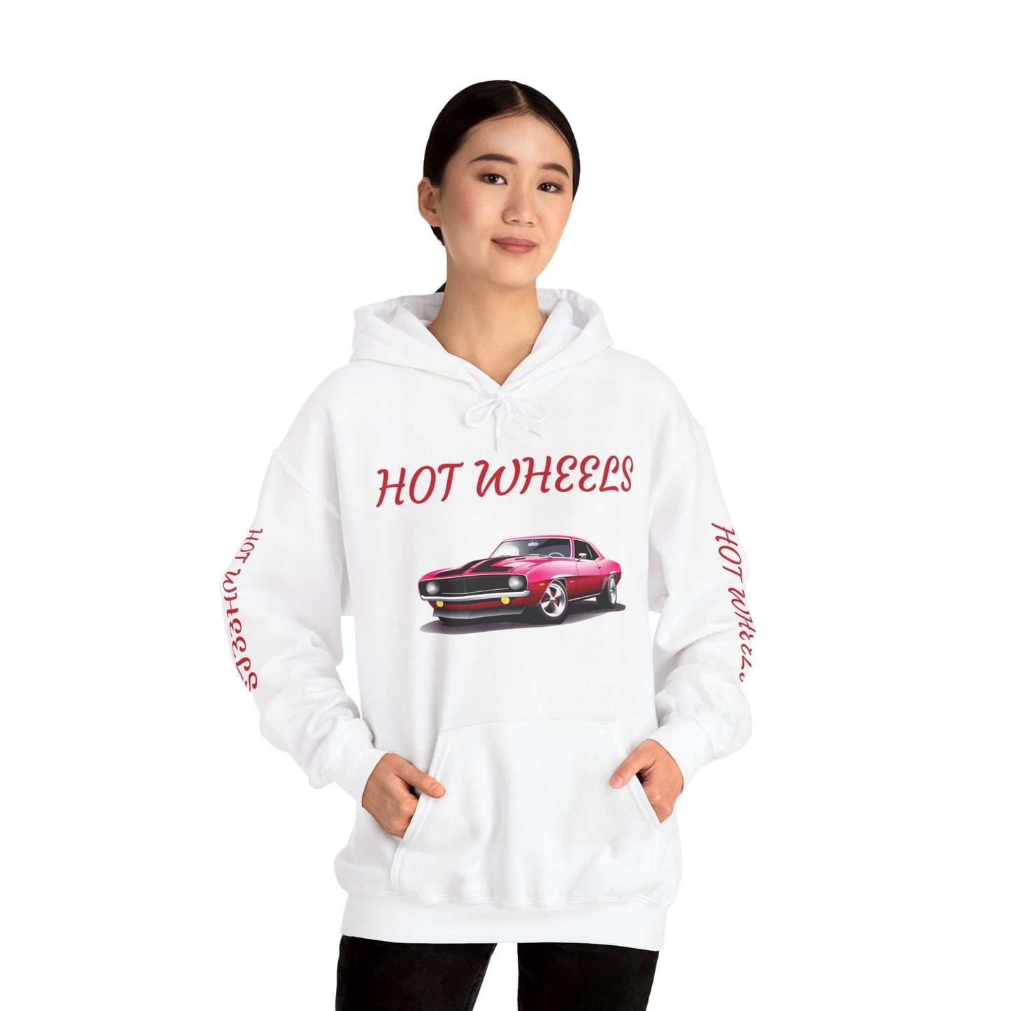 Princess Grace Retro Hot Wheels Hoodie for Car Enthusiasts