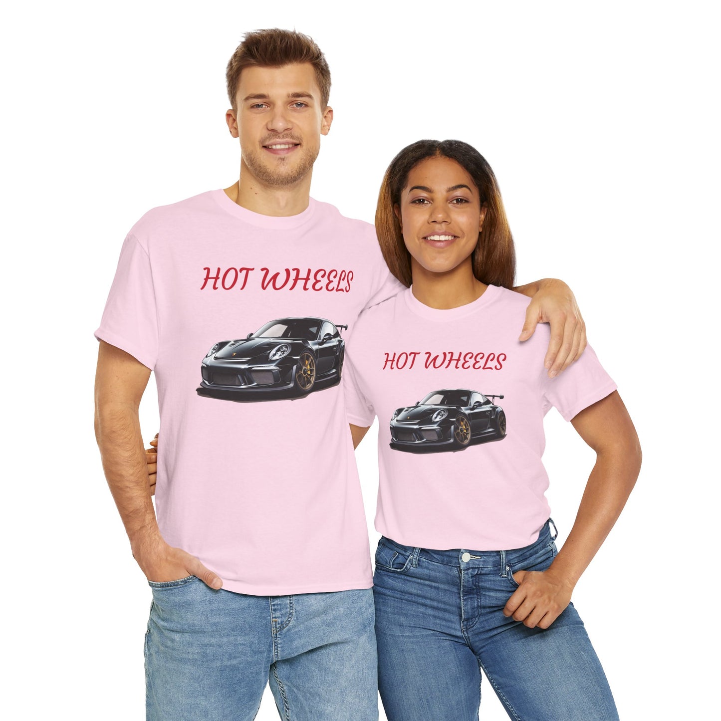 Princess Grace Hot Wheels Unisex Heavy Cotton Tee Perfect for Car Enthusiasts