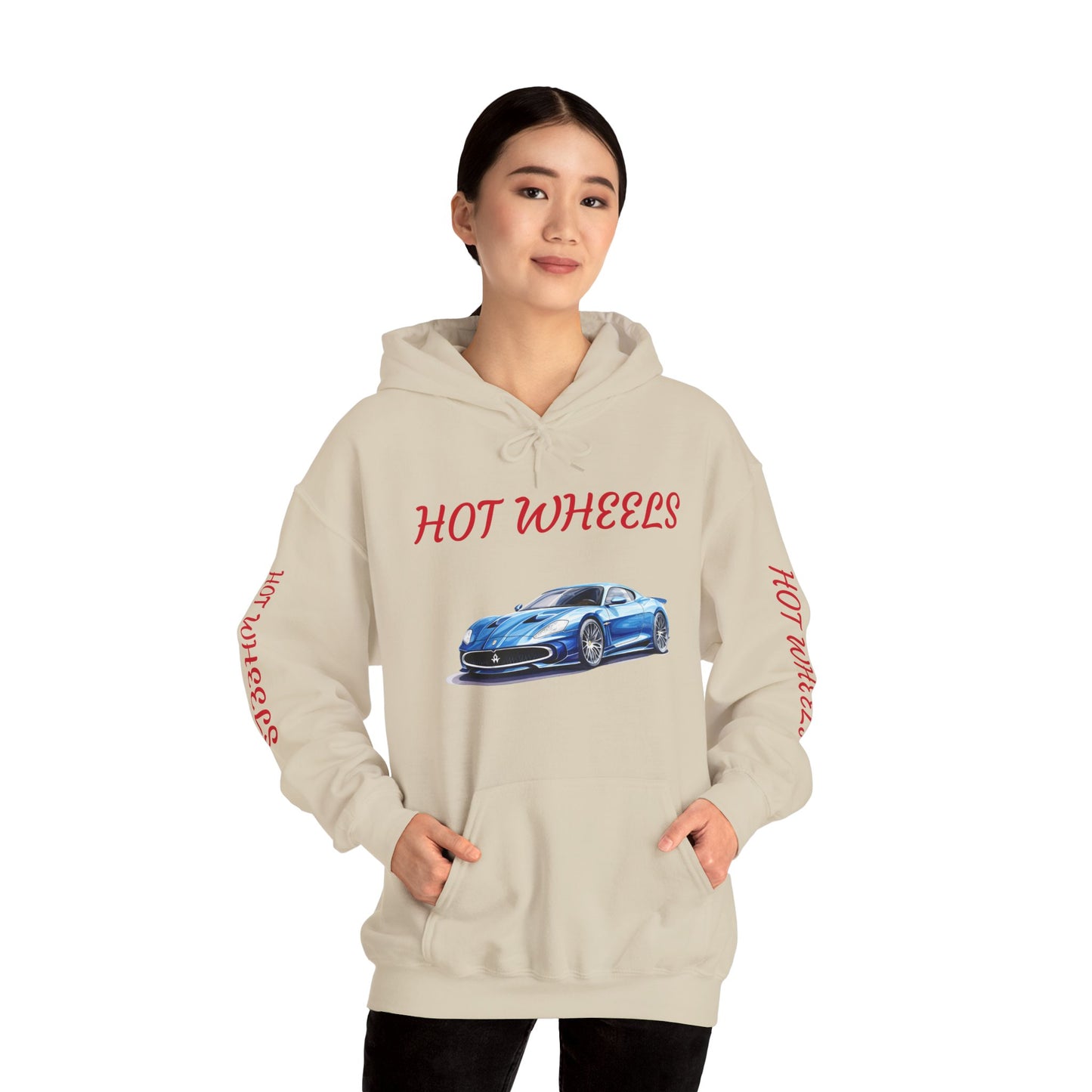 Princess Grace Hot Wheels Unisex Heavy Blend Hoodie Cool Car Design for Auto Enthusiasts