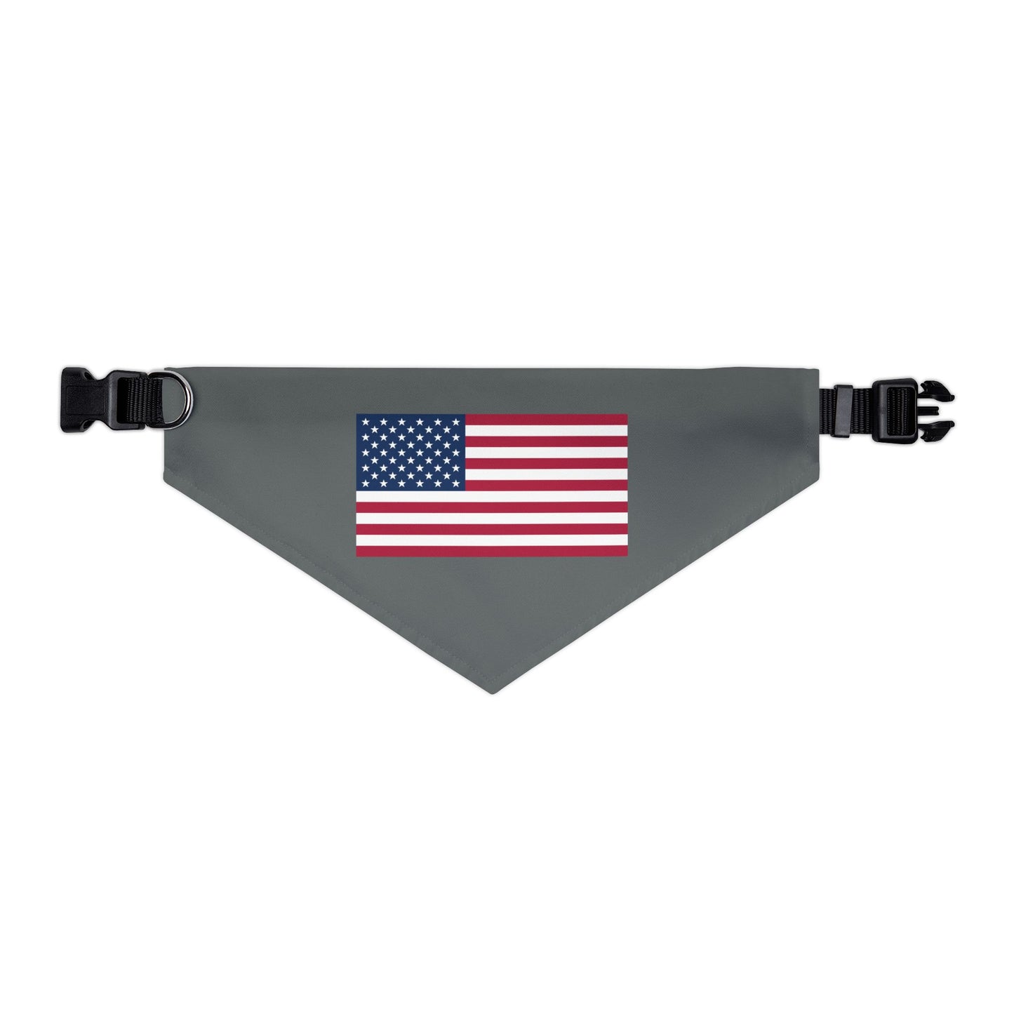Princess Grace Patriotic Dog Bandana Collar USA Flag Design