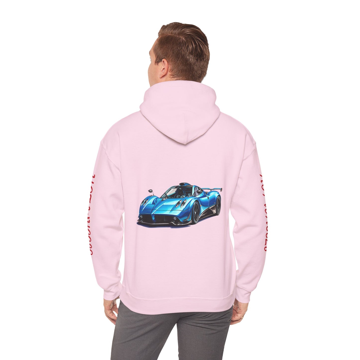 Princess Grace Unisex Heavy Blend Hot Wheels Hooded Sweatshirt Stylish Car Graphic for Auto Enthusiasts
