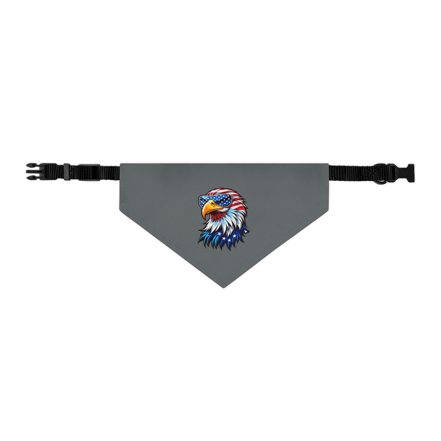 Princess Grace Patriotic Pet Bandana Collar Eagle Design for Dogs