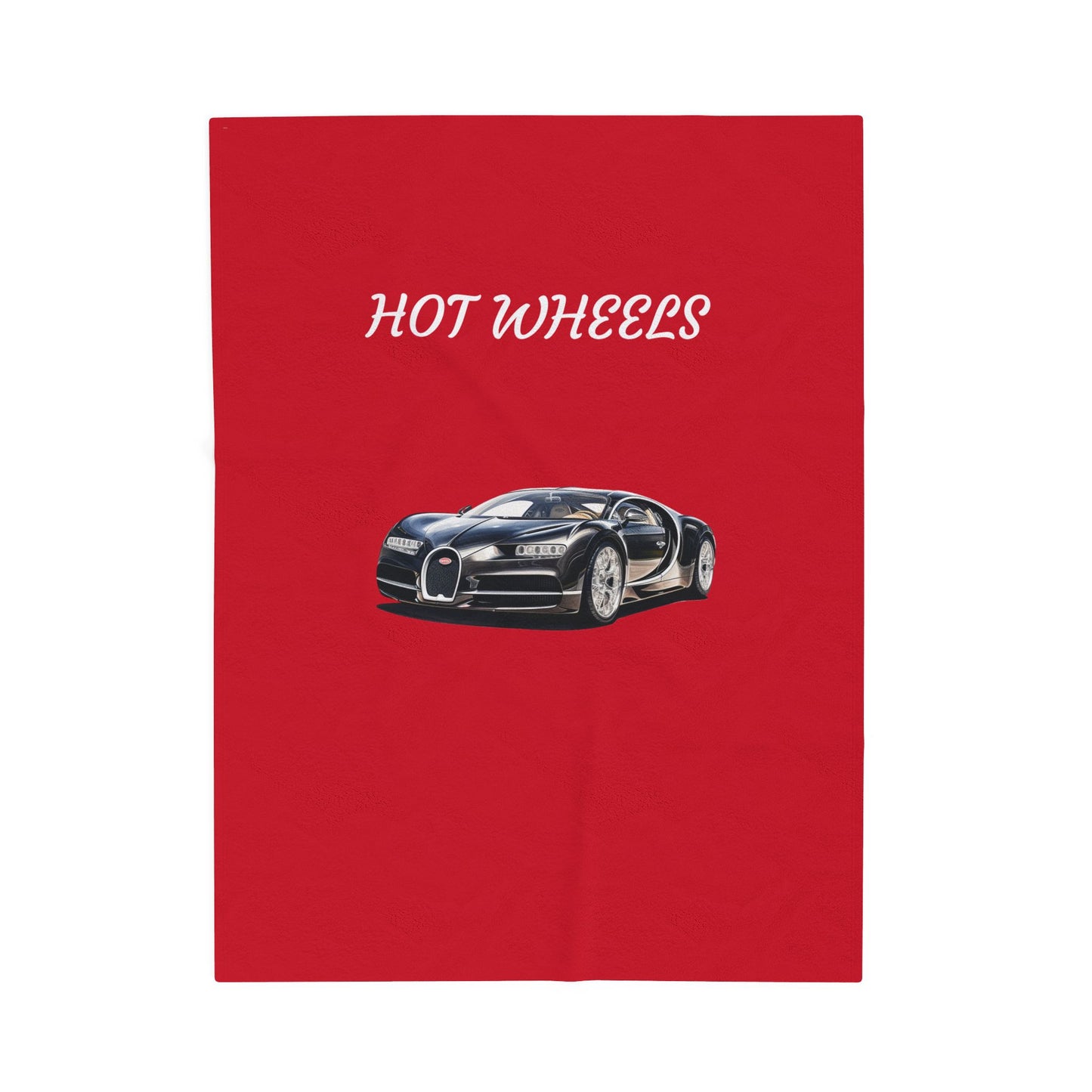 Princess Grace Hot Wheels Velveteen Plush Blanket Cozy Car Themed Throw for Kids & Car Enthusiasts