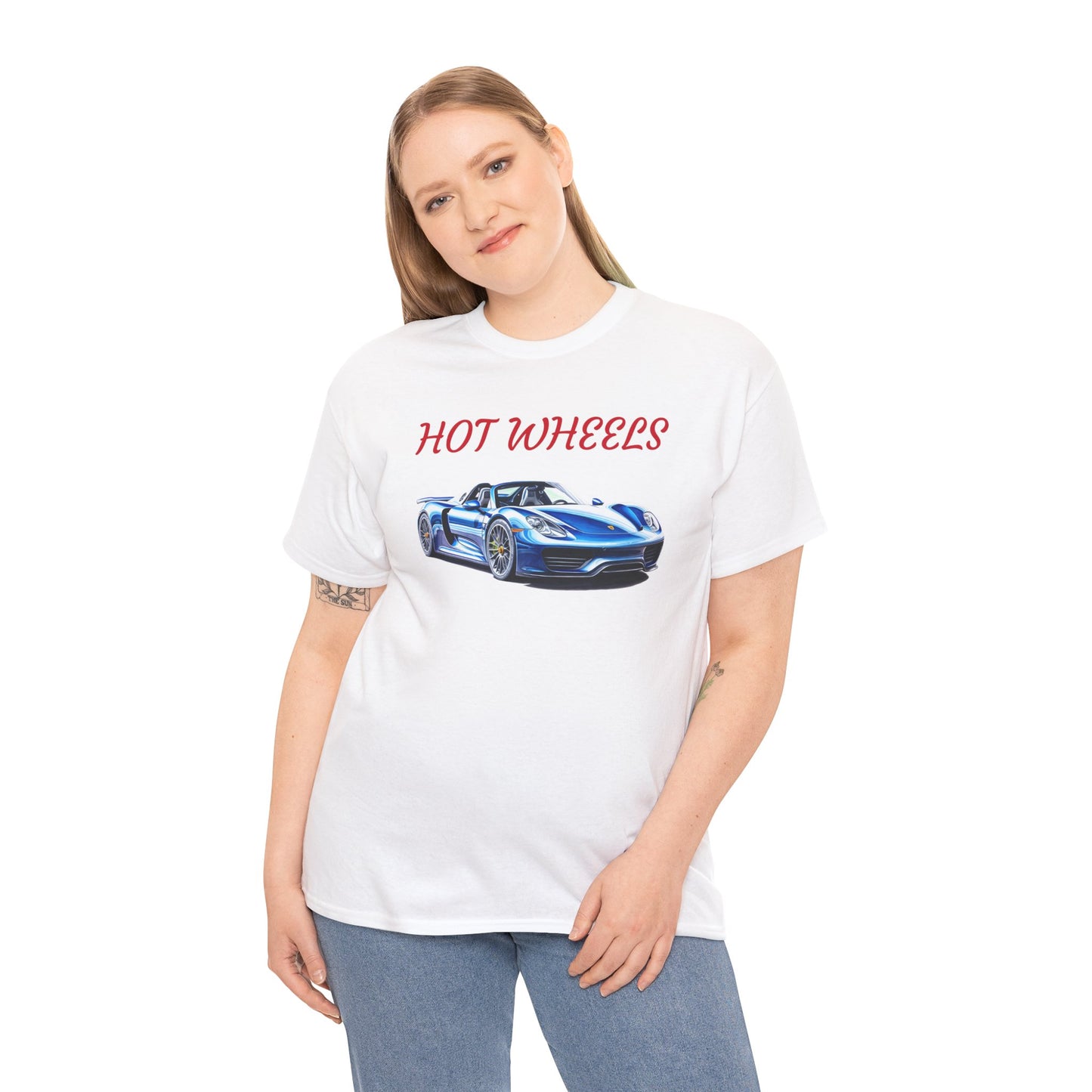 Princess Grace Hot Wheels Unisex Heavy Cotton Tee Perfect Gift for Car Enthusiasts