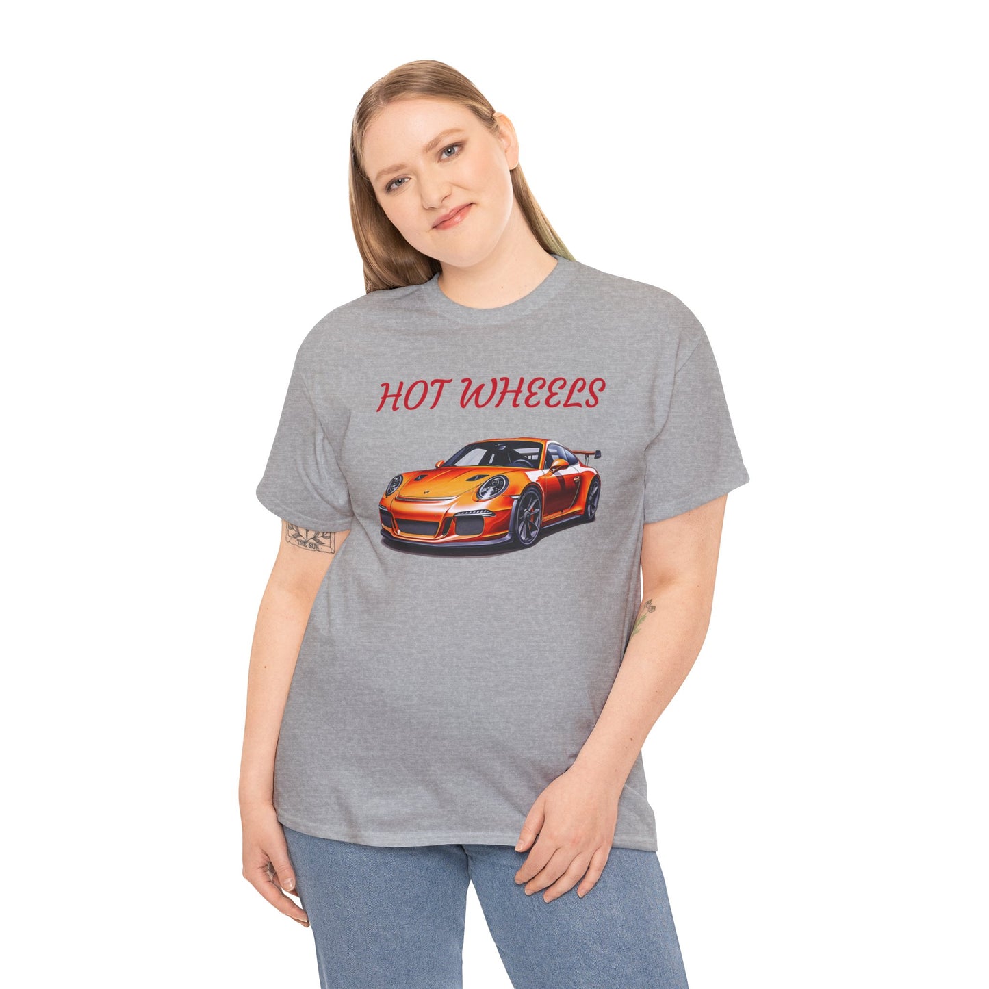 Princess Grace Hot Wheels Unisex Heavy Cotton Tee Perfect for Car Enthusiasts