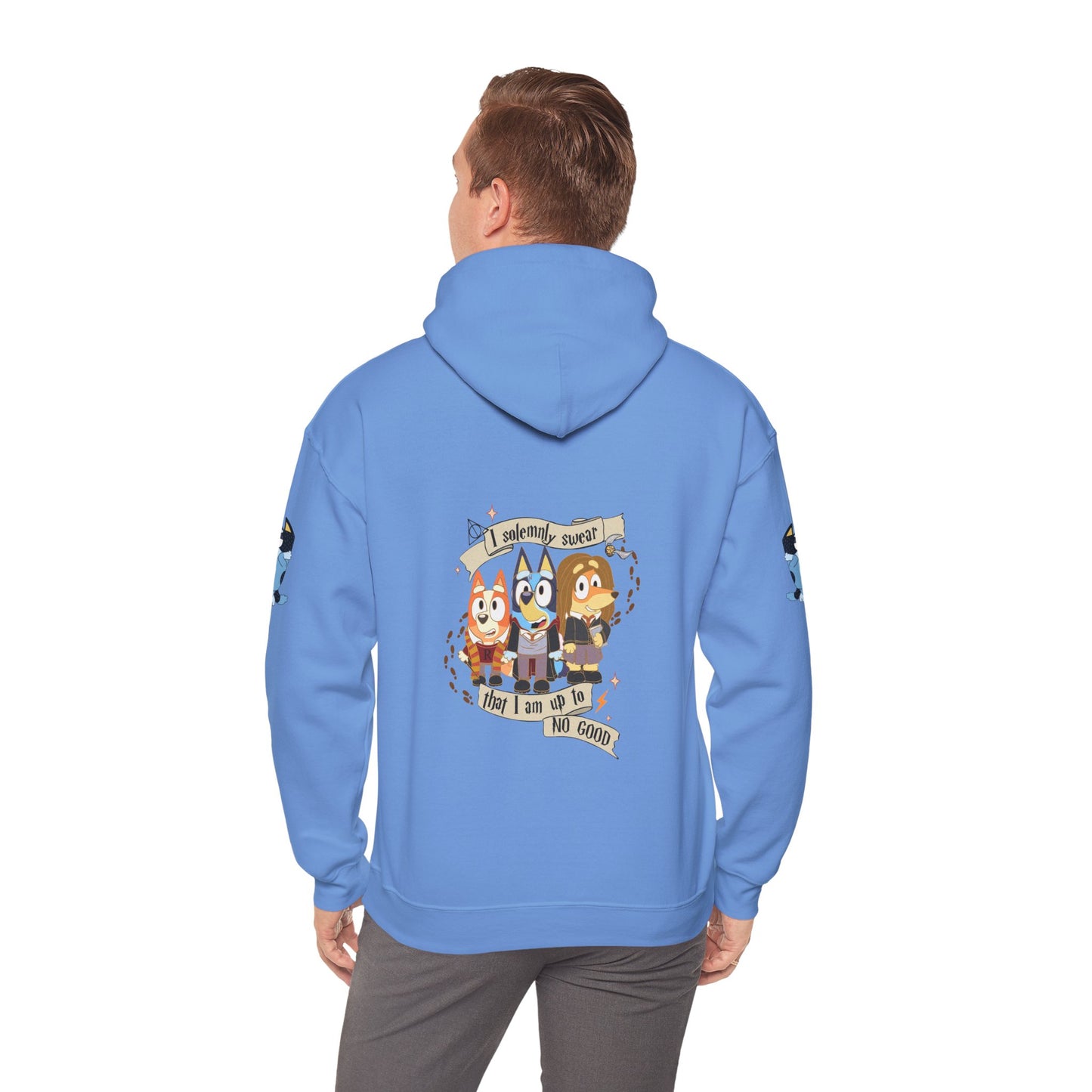 Princess Grace Bluey I Sincerely Sweet! Unisex Heavy Blend Hooded Sweatshirt for Fun Loving Fans