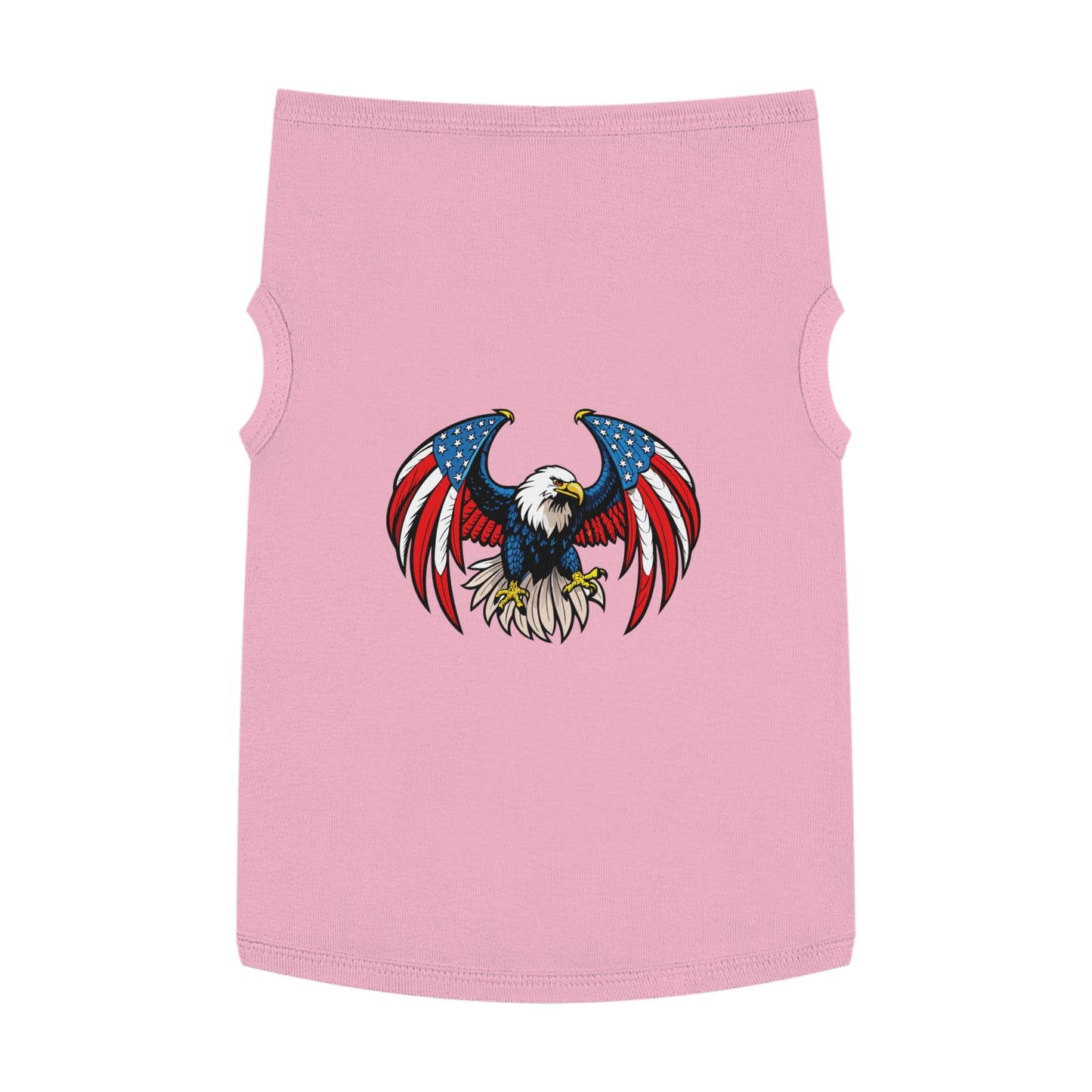 Princess Grace Patriotic Pet Tank Top USA Flag Eagle Design