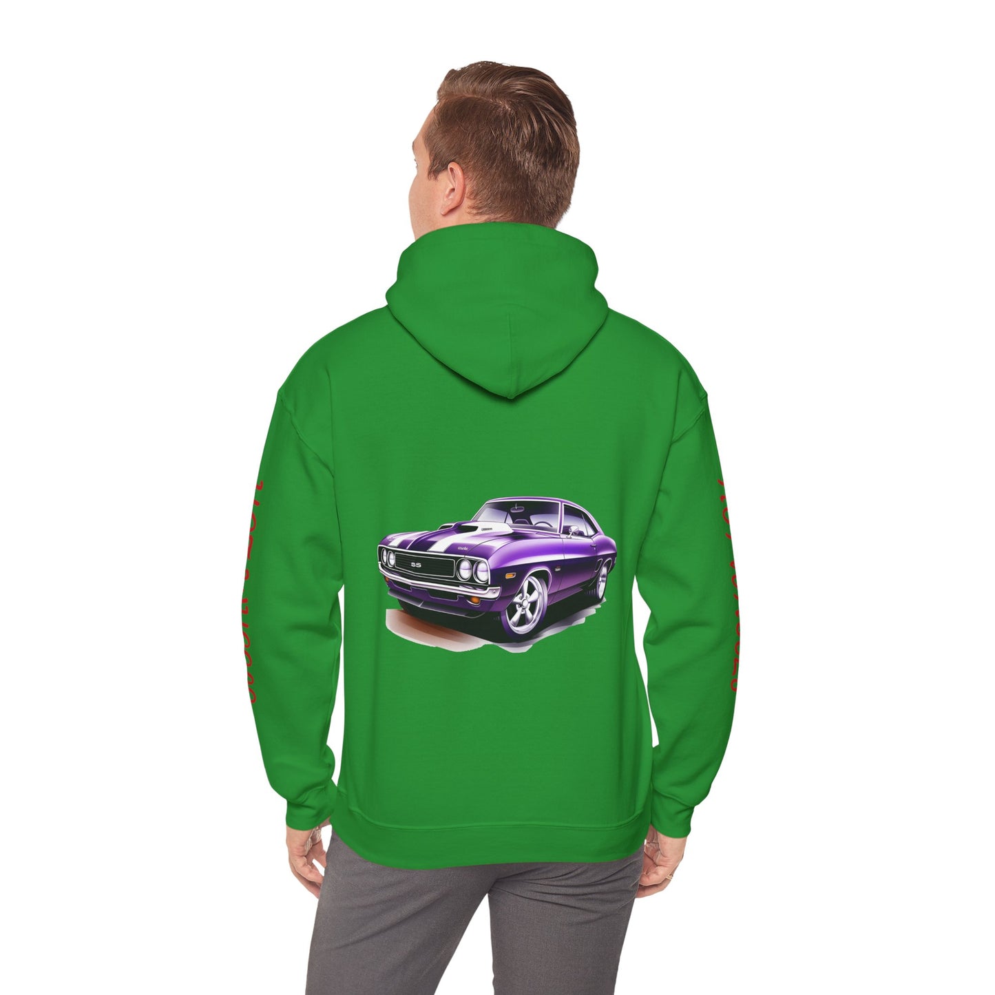 Princess Grace Vintage Hot Wheels Hooded Sweatshirt for Car Enthusiasts