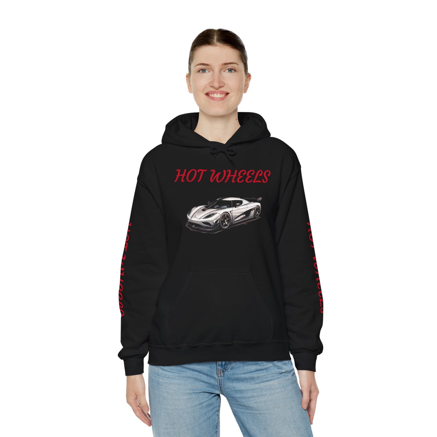 Princess Grace Hot Wheels Car Sweatshirt Unisex Heavy Blend Hoodie for Automotive Enthusiasts